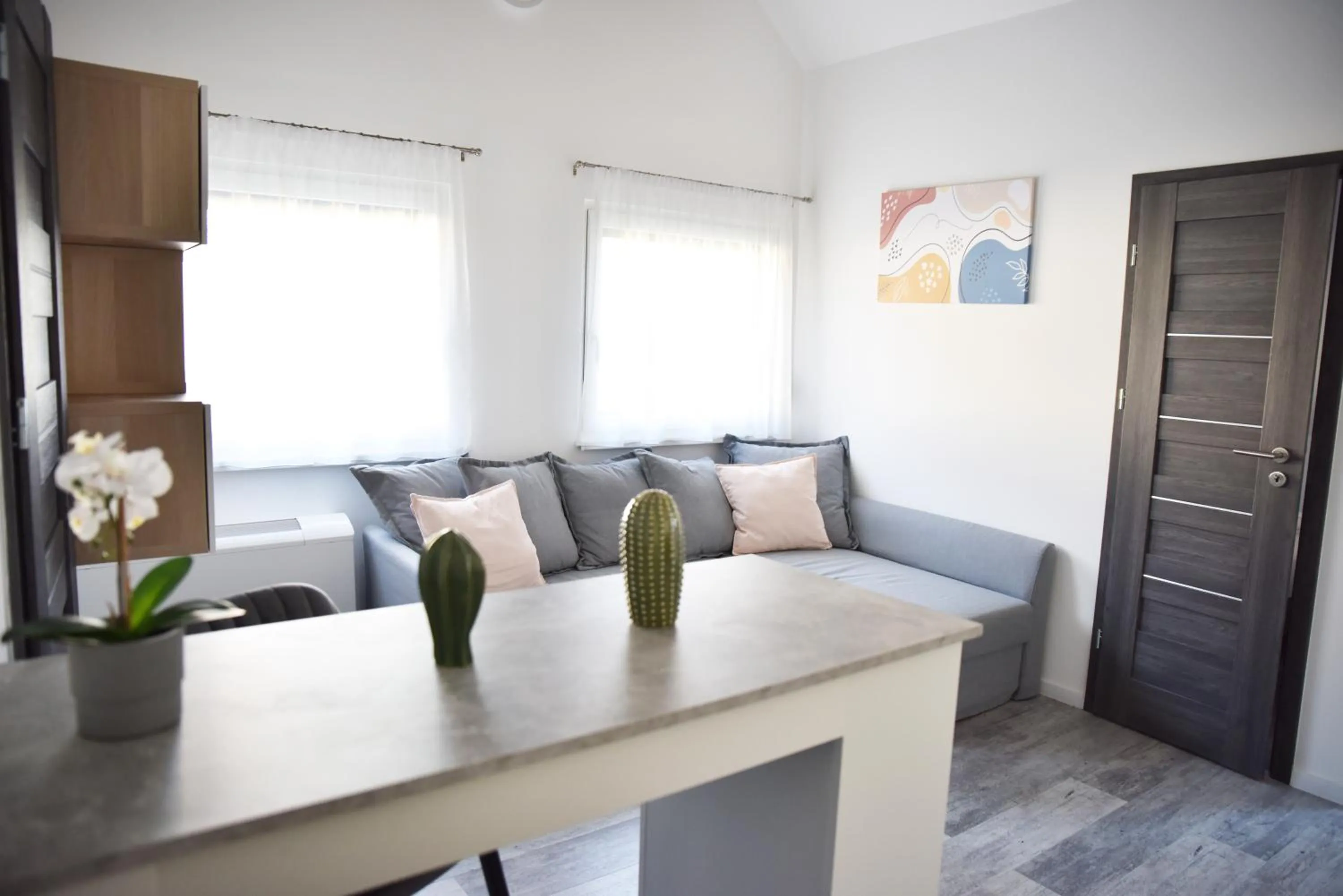 Living room in Roomstore Studio Apartments