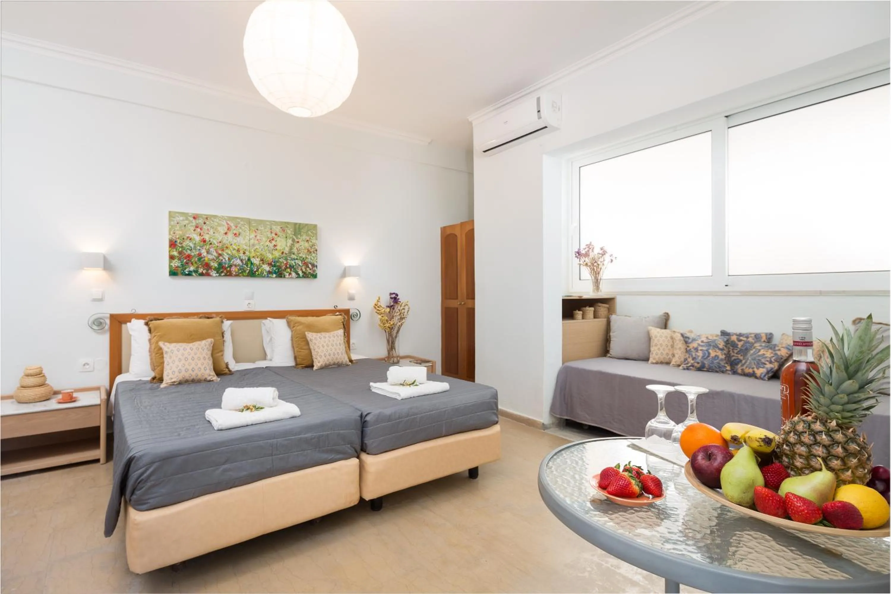 Bed in Finata Studios