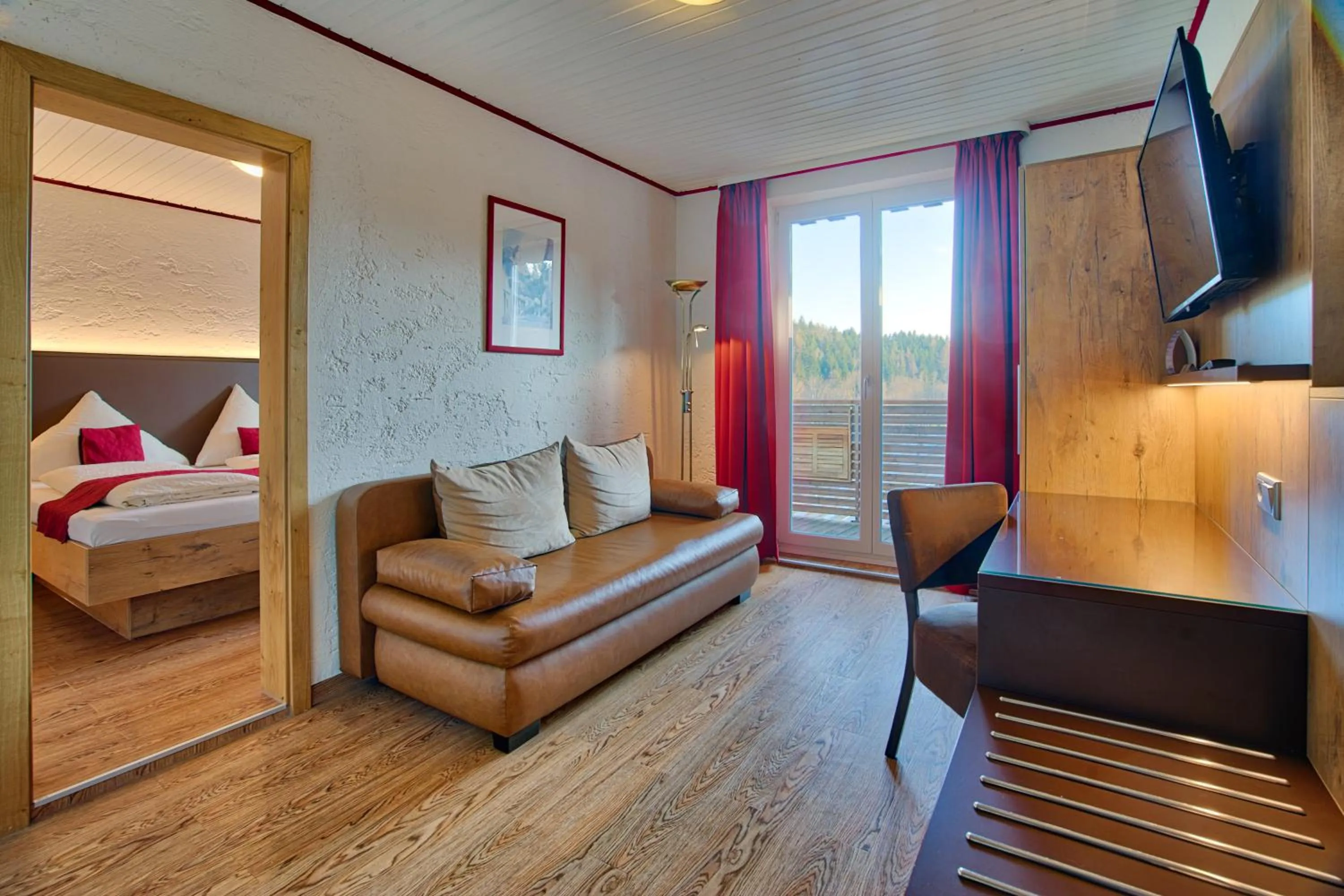 Living room, Bed in B&B am Steinbachtal - Natur und Wandern