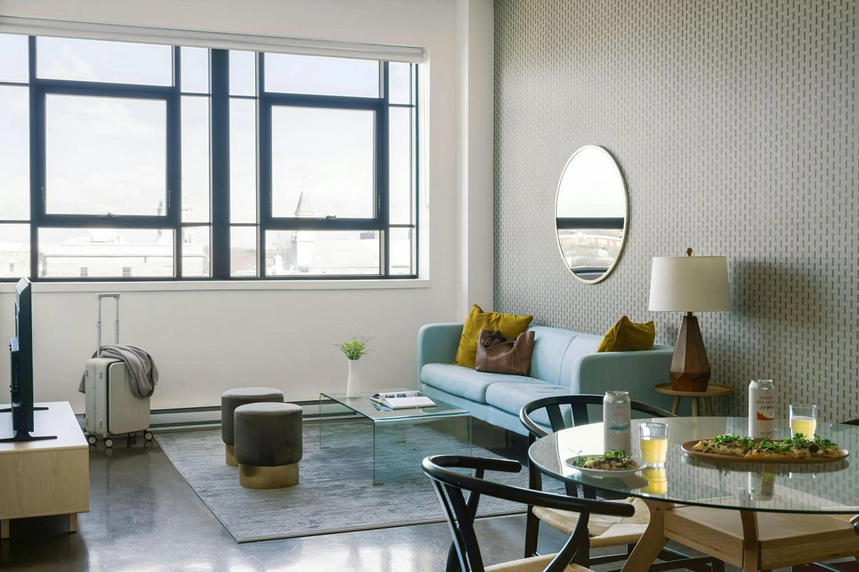 Living room in Sonder by Marriott Bonvoy Le Guerin Apartments Le Plateau-Mont-Royal