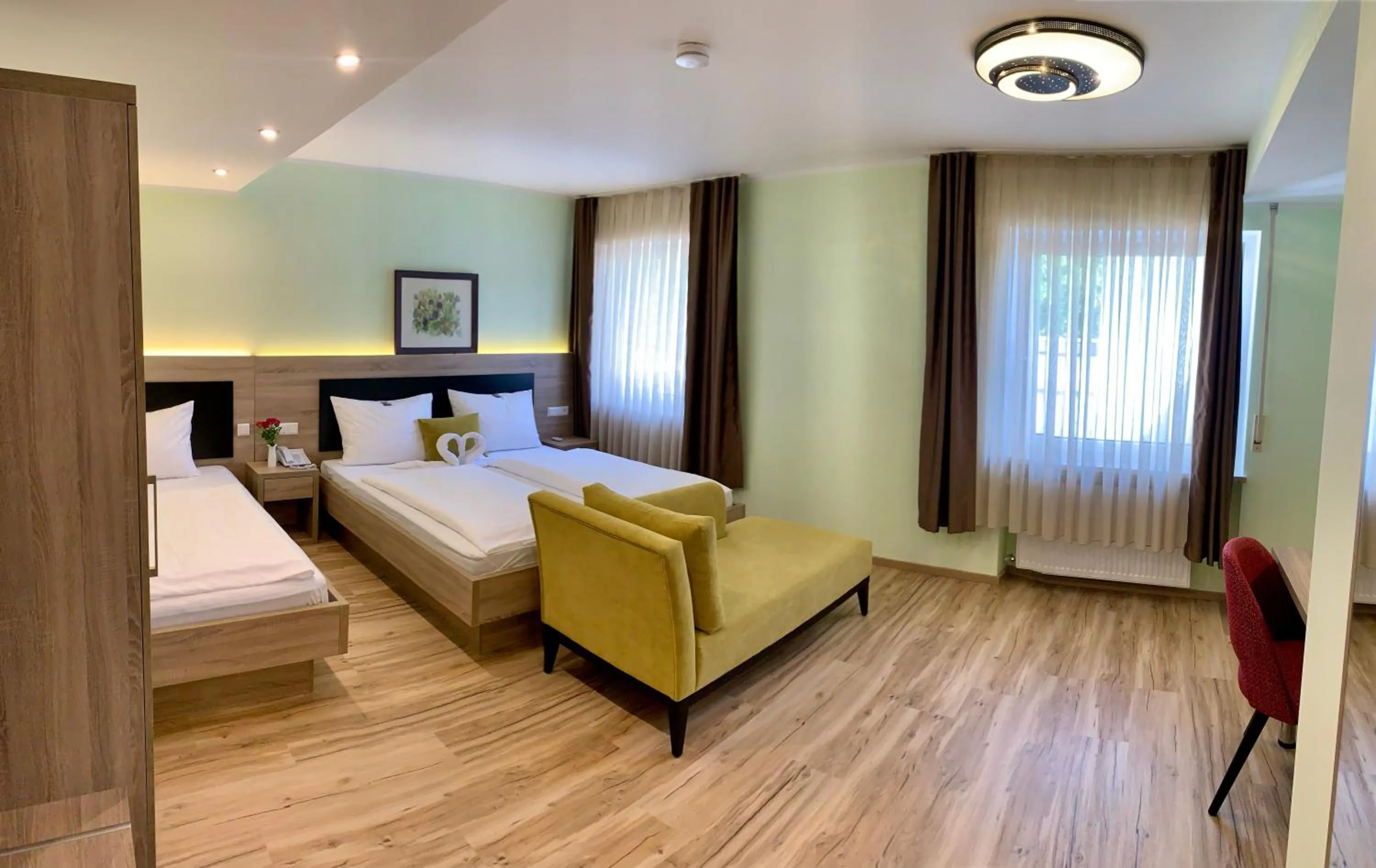 Bed in Hotel zur Flüh