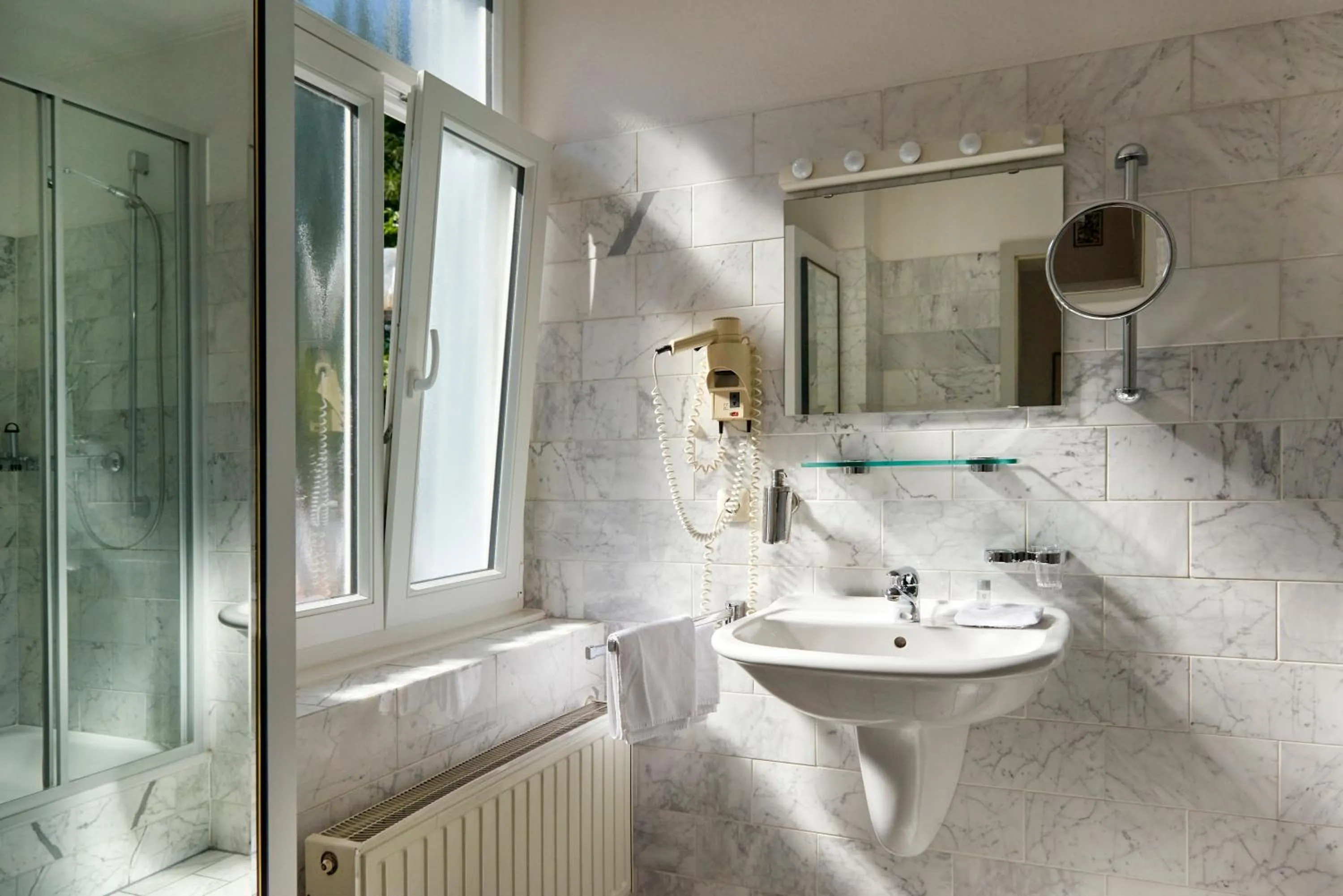 Bathroom in Design-Hotel Zur Abtei