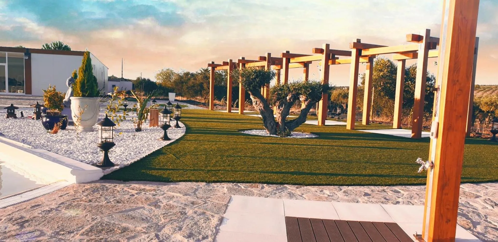 Swimming pool in Olívale - Turismo Rural