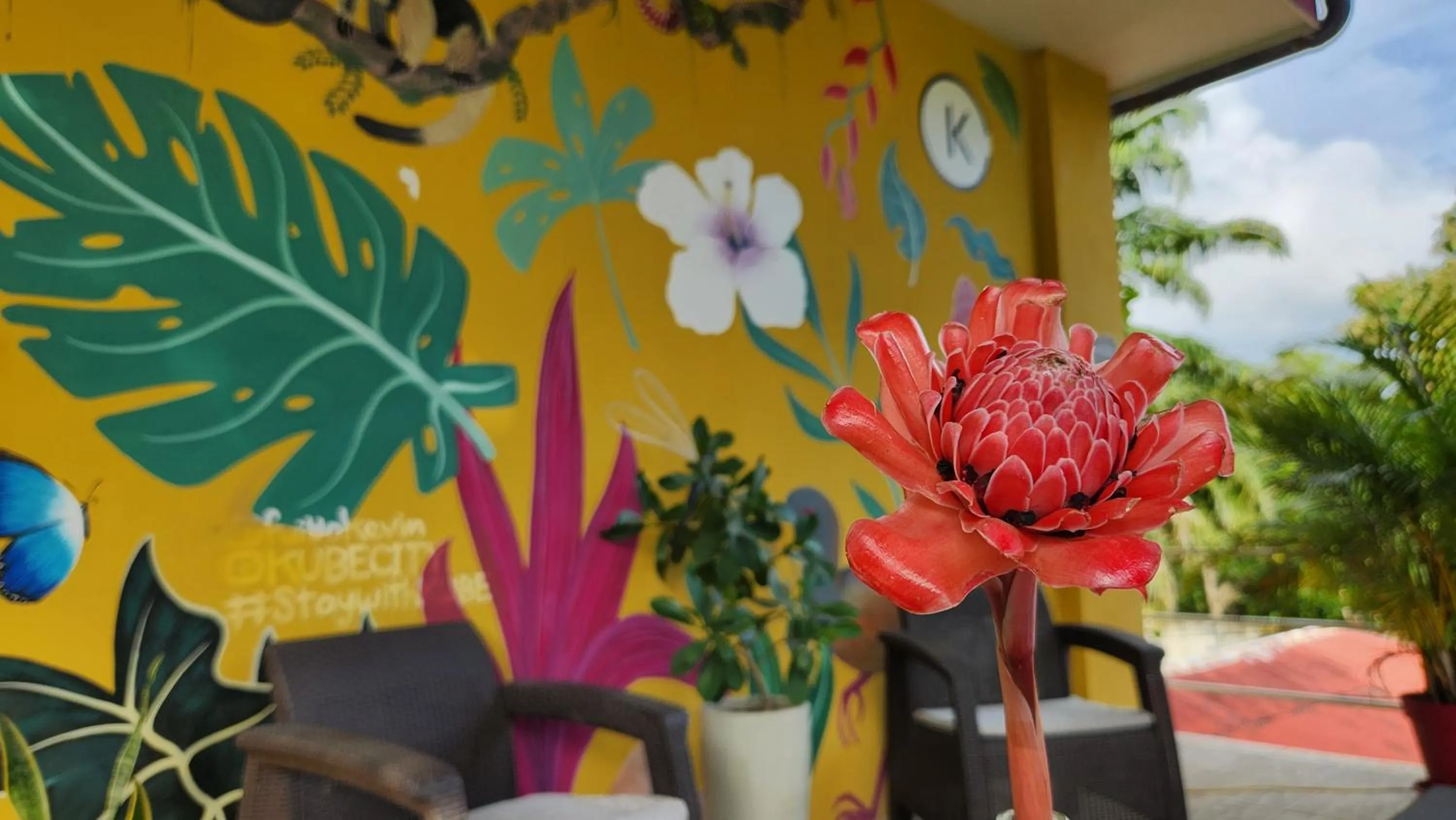 Decorative detail in Hotel LUZ de LUNA Bahía Ballena