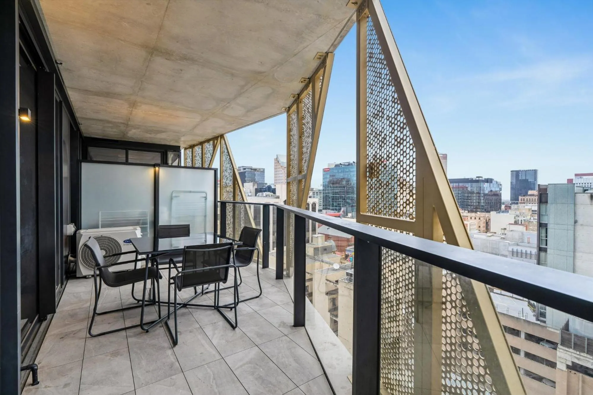 Balcony/Terrace in Realm Apartments by CLLIX