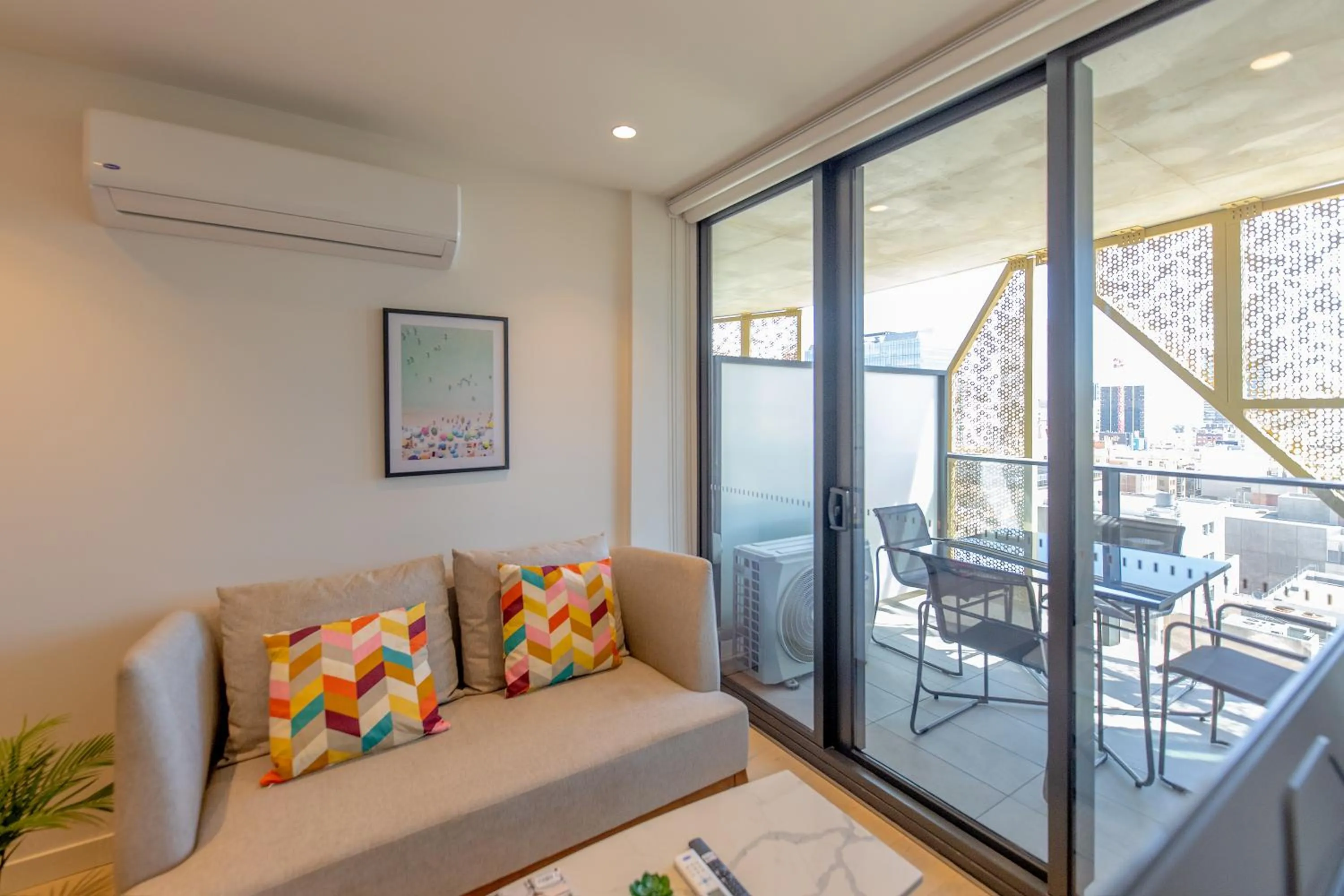 Balcony/Terrace in Realm Apartments by CLLIX