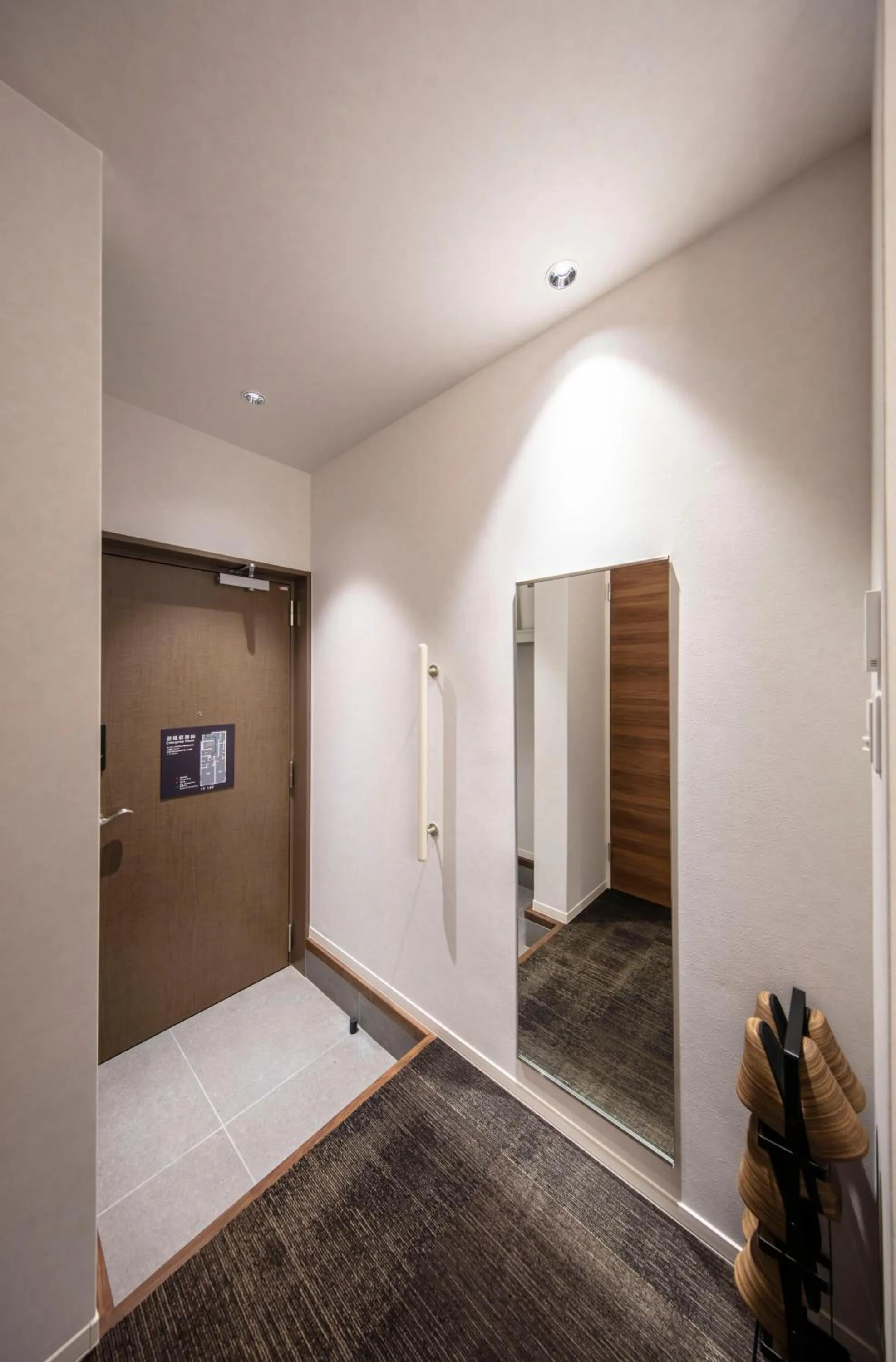 Photo of the whole room, Bed in GRAND BASE Okayama Ekimae