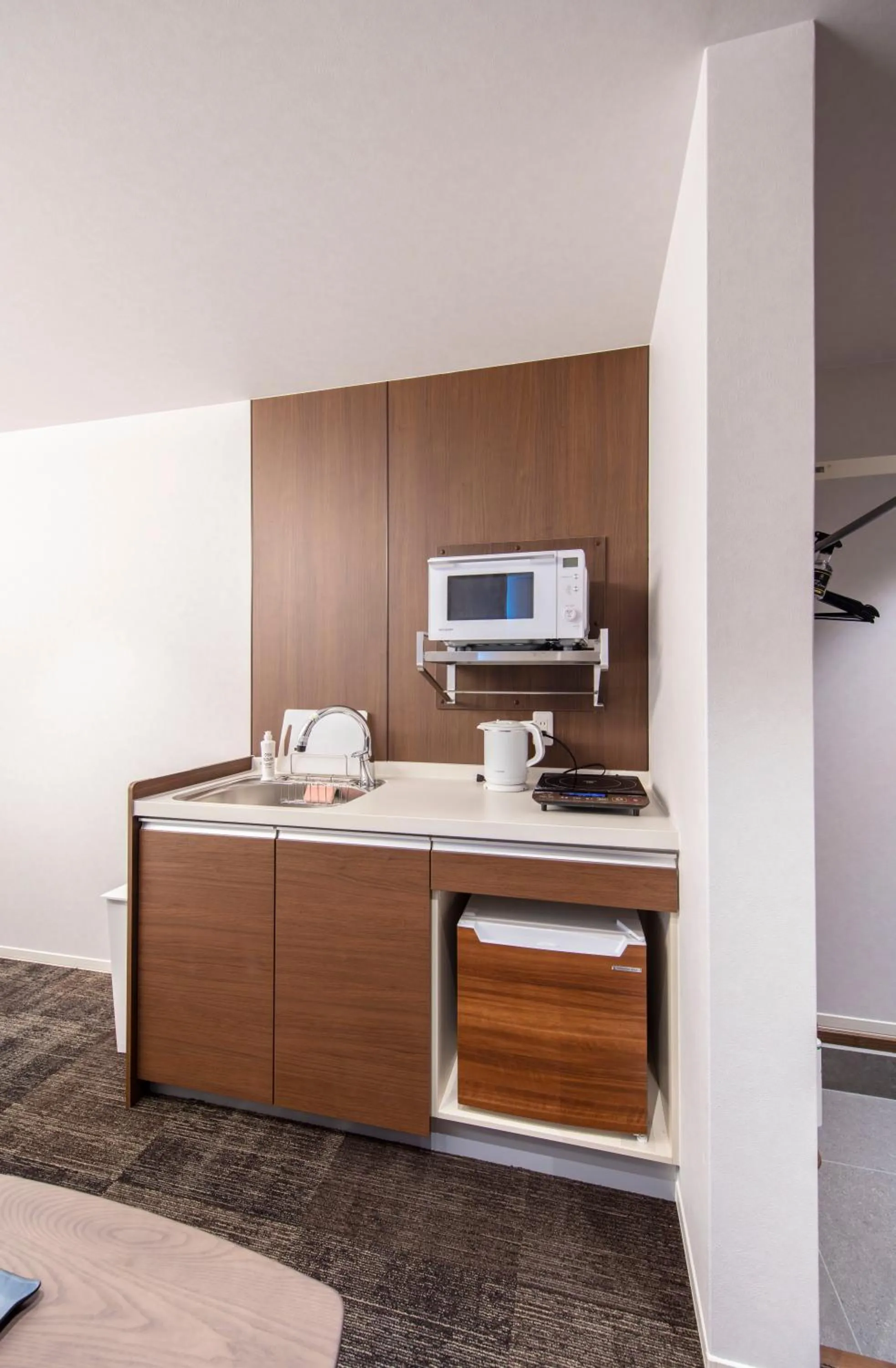 Kitchen or kitchenette in GRAND BASE Okayama Ekimae