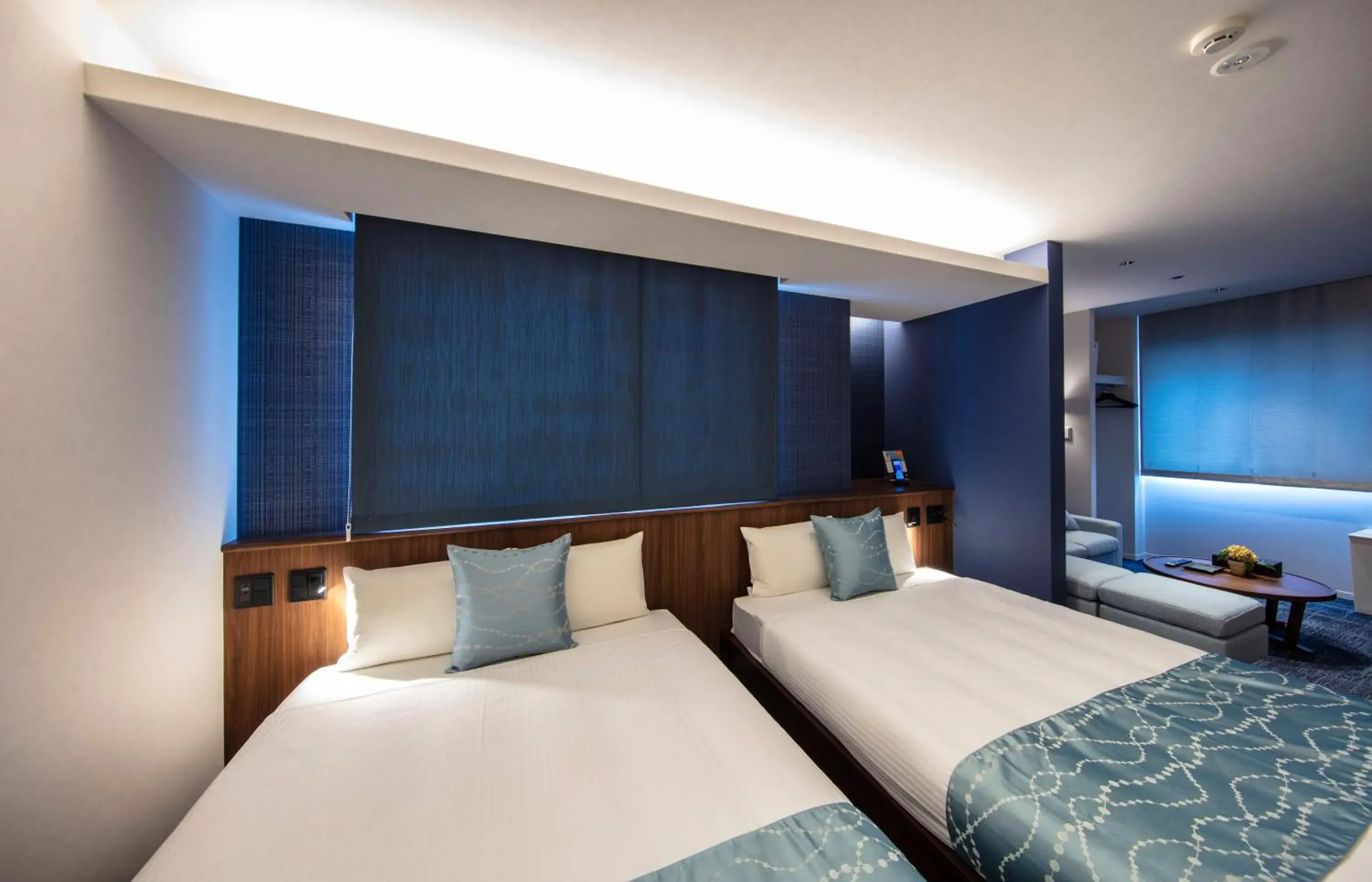 Bed in GRAND BASE Okayama Ekimae Bed in GRAND BASE Okayama Ekimae