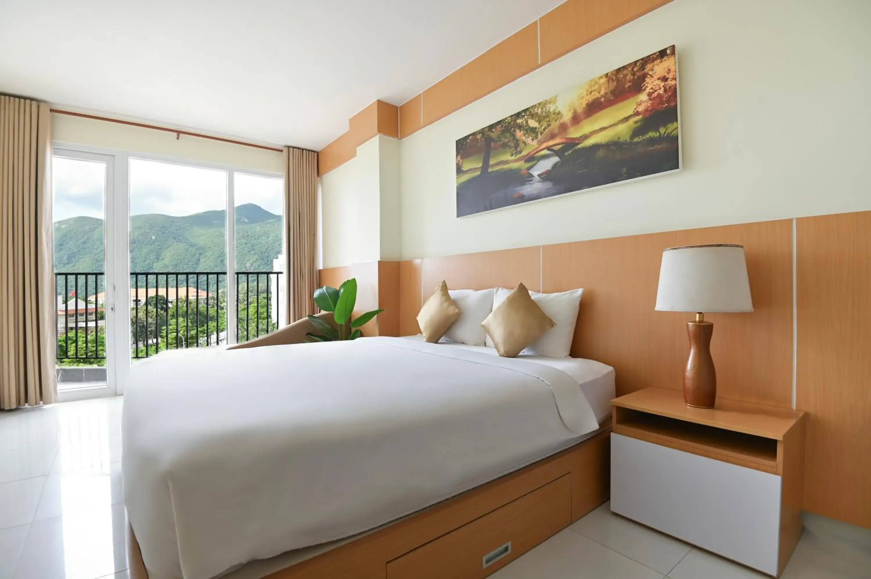 Bed in Conson Hotel Bed in Conson Hotel