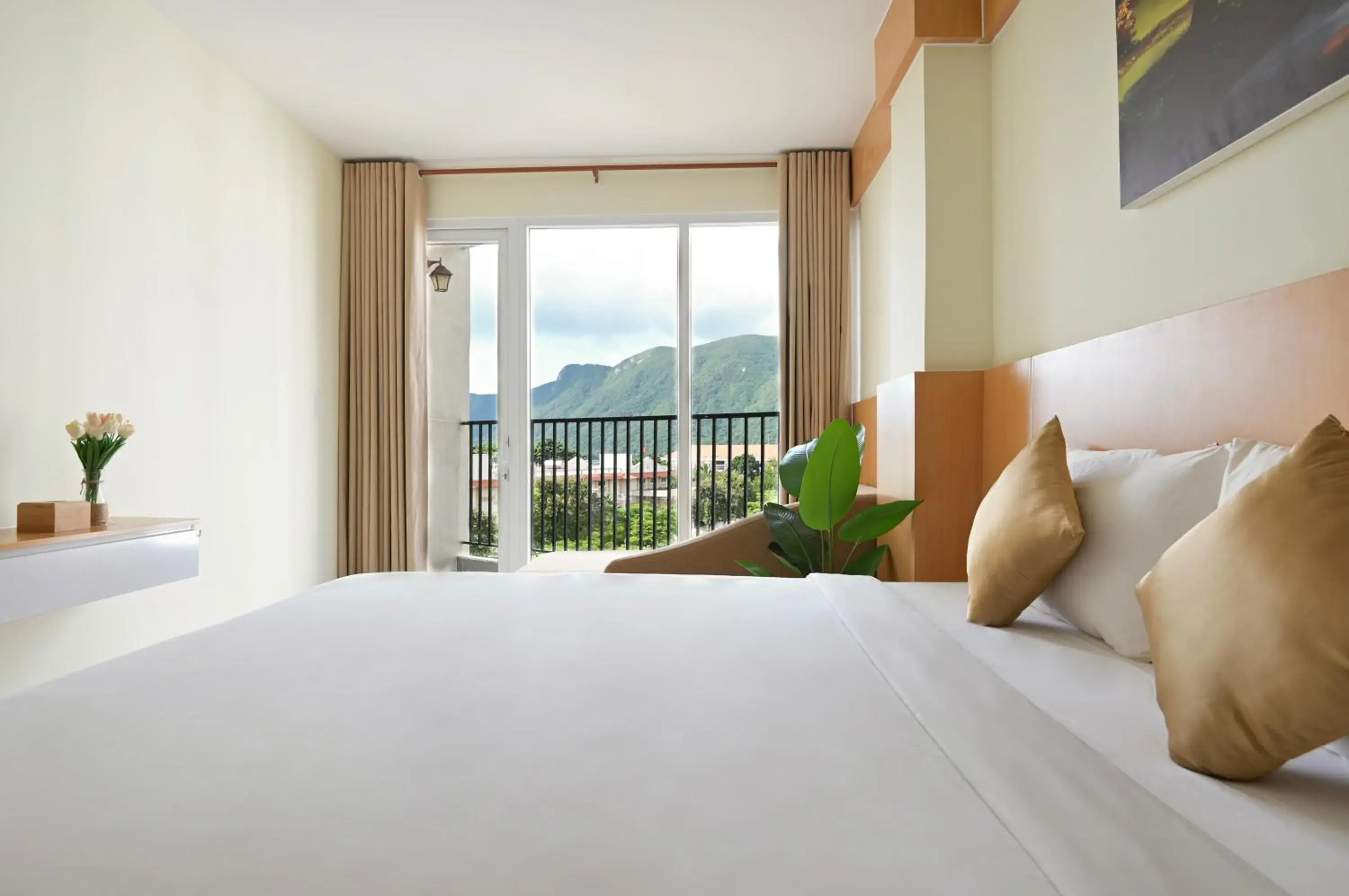 Bed in Conson Hotel Bed in Conson Hotel