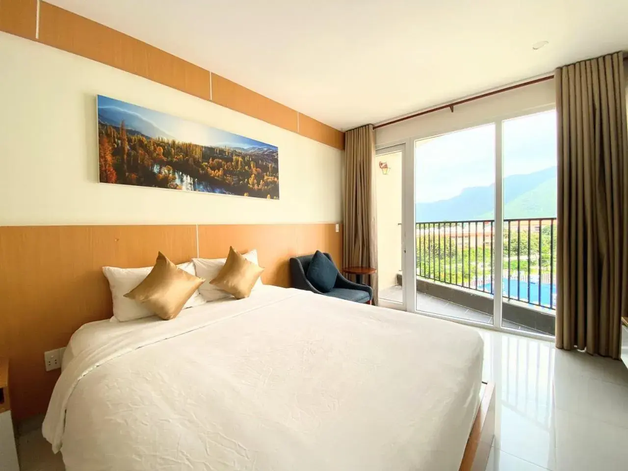 Bed in Conson Hotel Bed in Conson Hotel