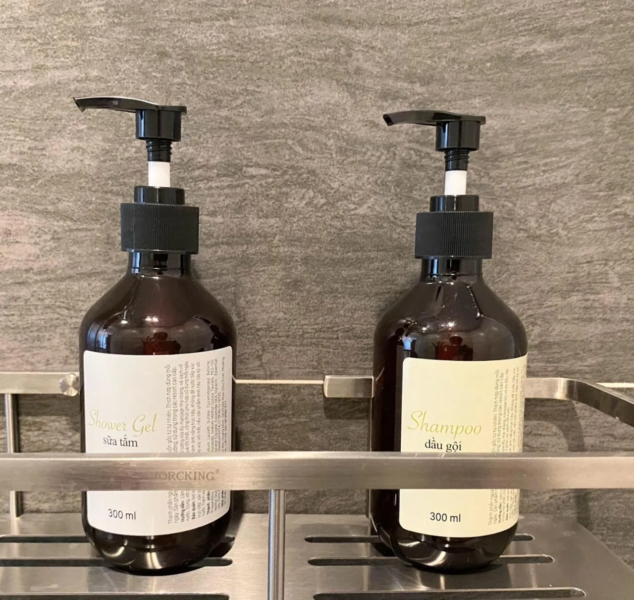 Shower in Conson Hotel