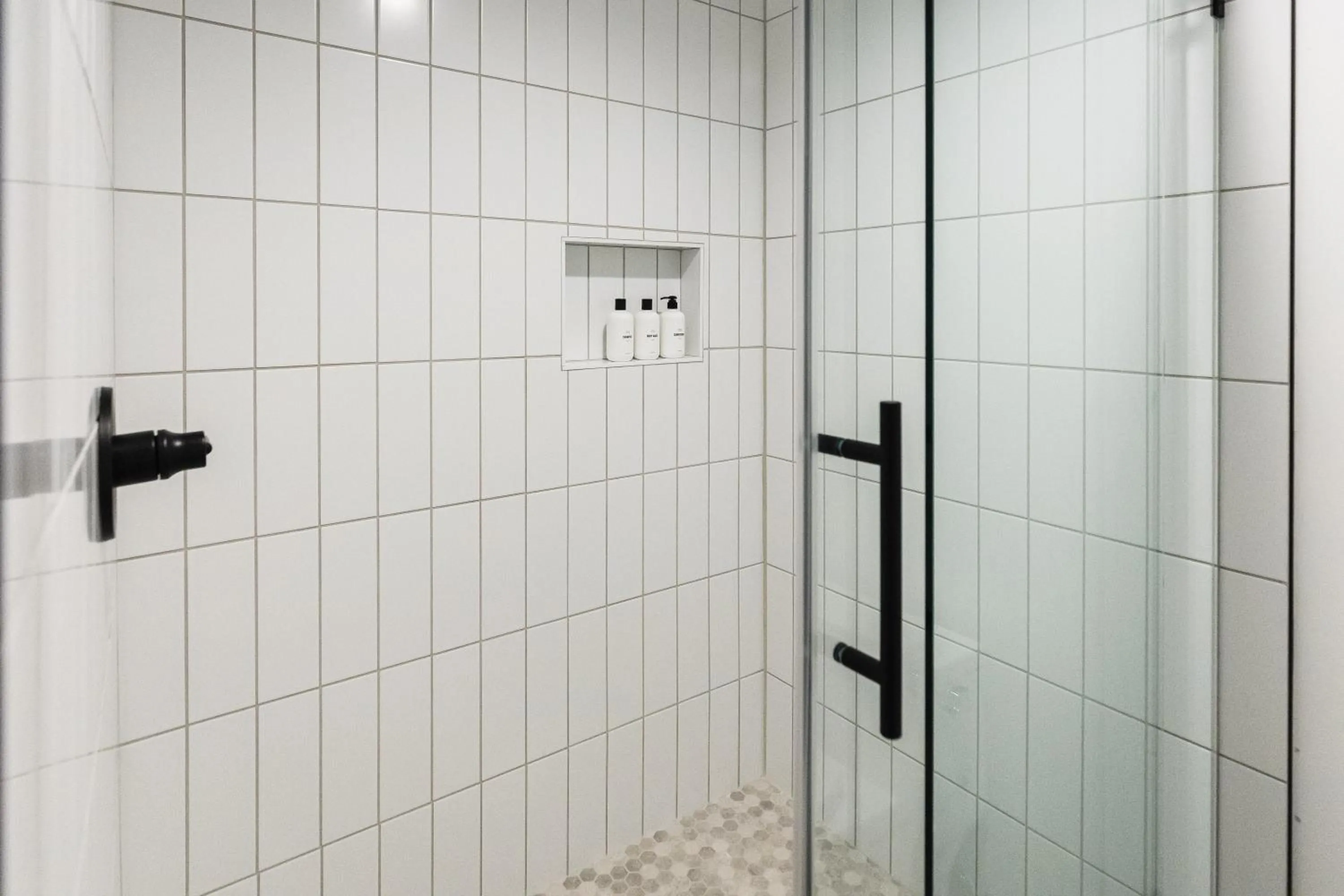 Shower in Wonderstone at Glacier