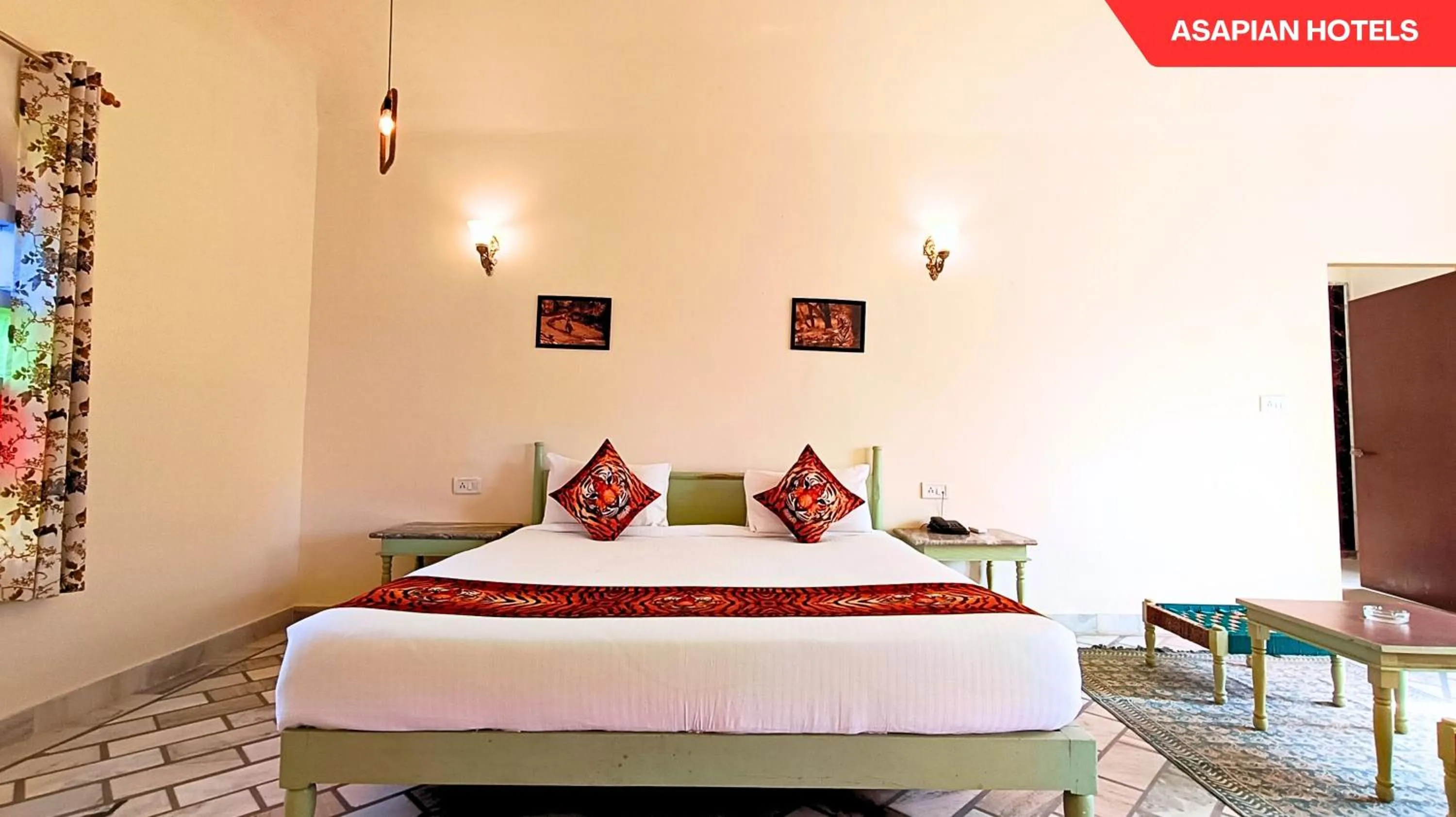 Deluxe Double Room with Balcony in Anantvan Ranthambore By Greetoe Resorts