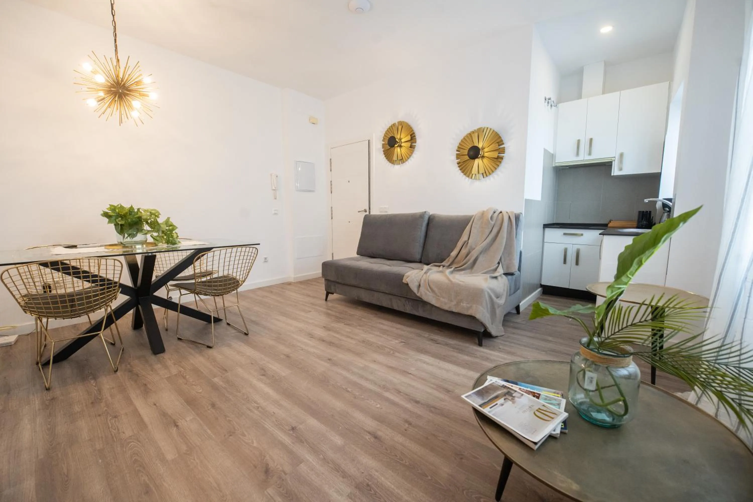 Living room in Suites La Merced