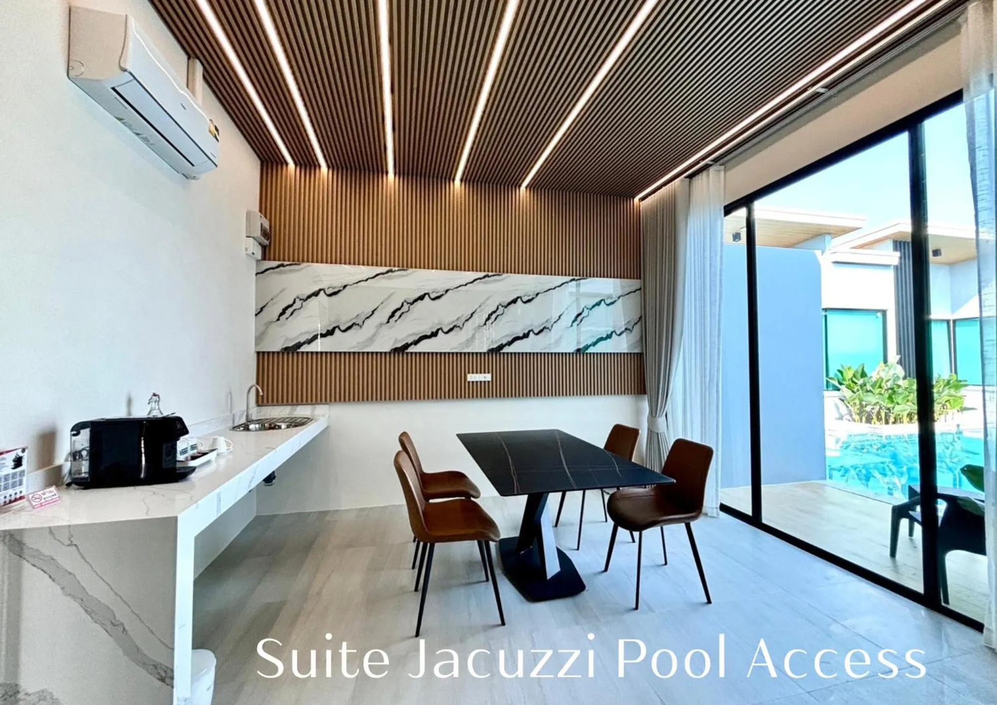 Living room in Rock Resort Ratchaburi