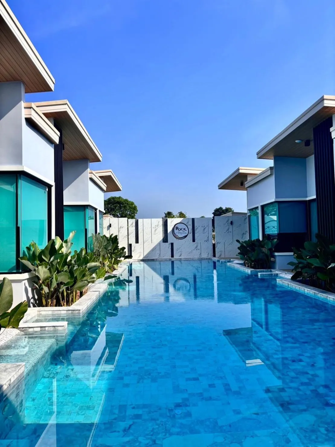 Swimming pool in Rock Resort Ratchaburi