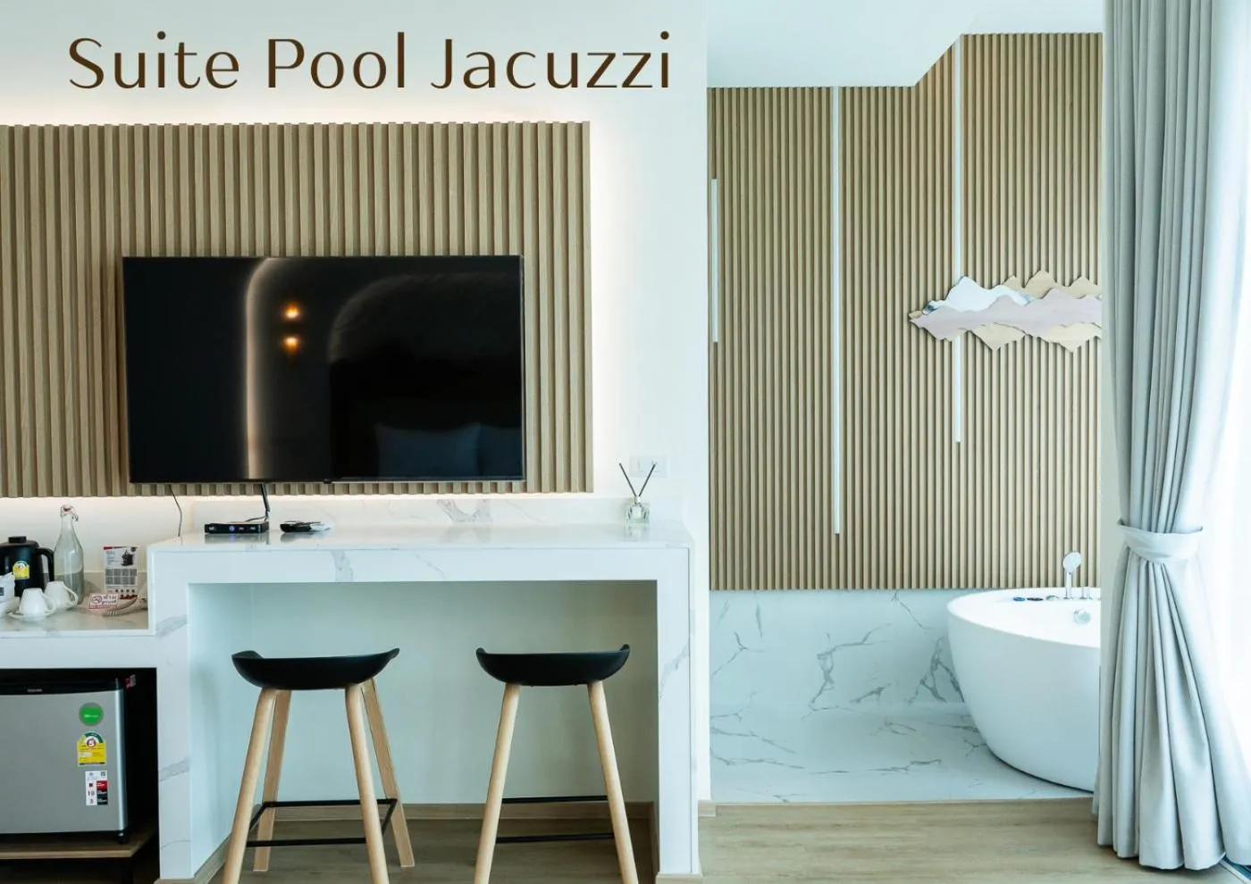 Photo of the whole room in Rock Resort Ratchaburi