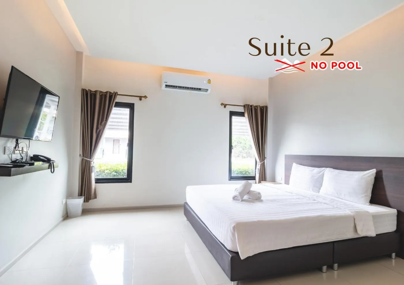 Bedroom, Bed in Rock Resort Ratchaburi