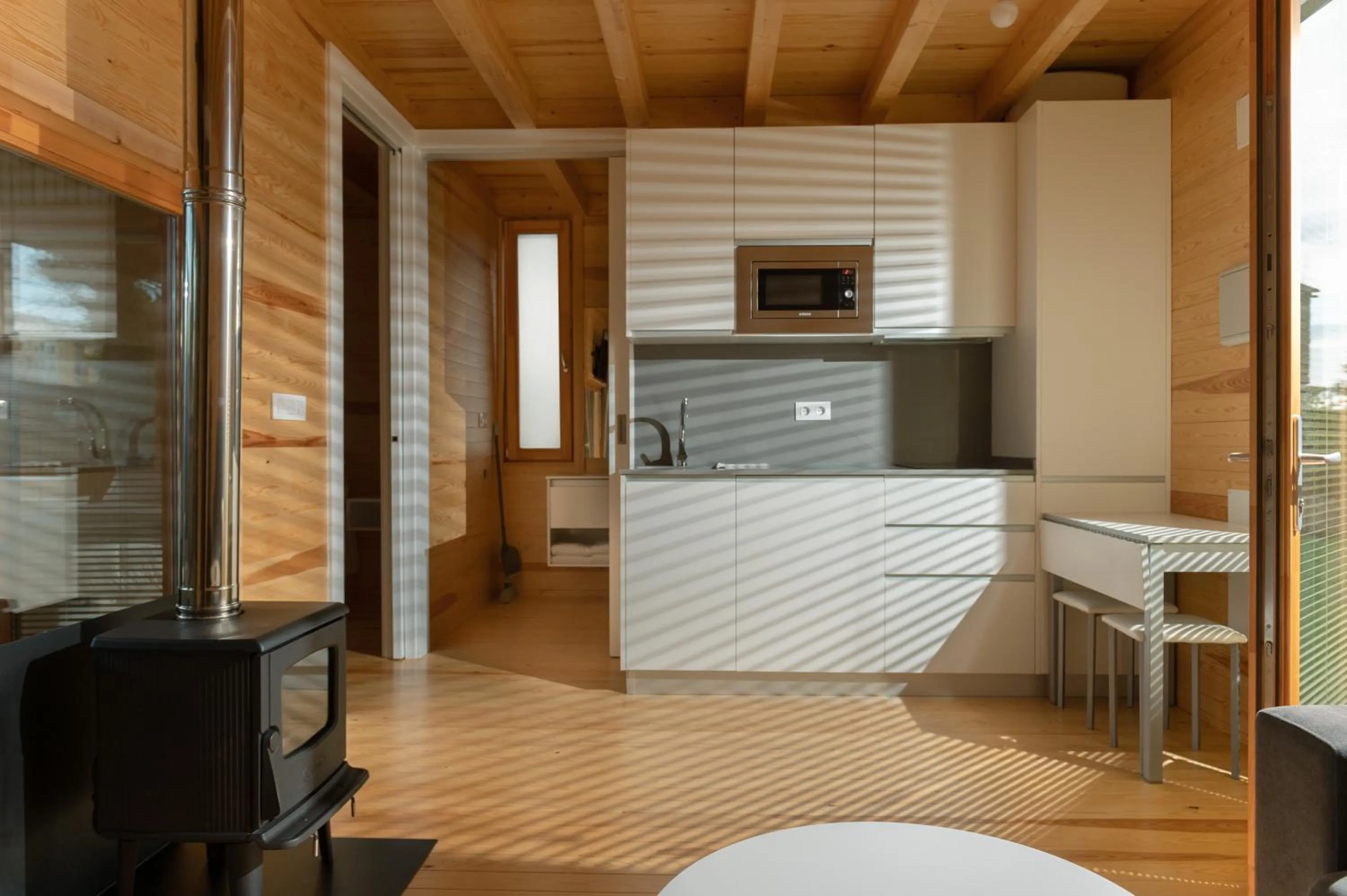 Kitchen or kitchenette in Cabanas Narea