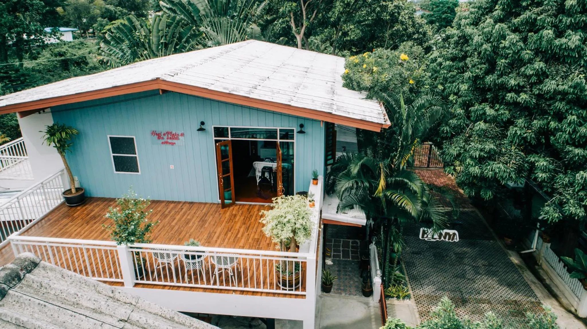 Bird's eye view in Banya BnB ที่พักบ้านย่าบีแอนด์บี เมืองประจวบฯ