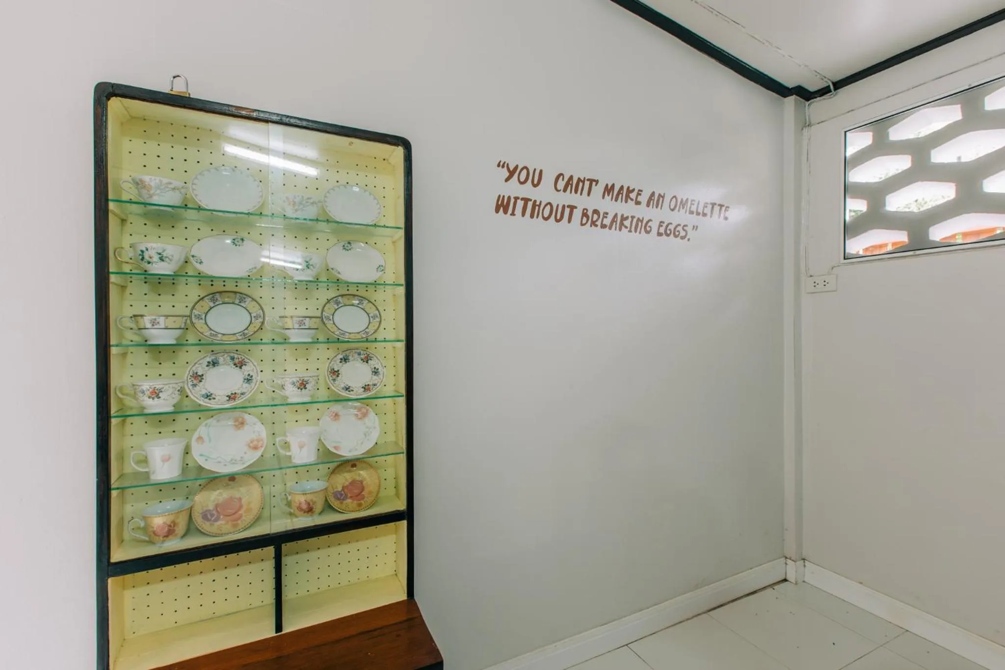 Kitchen or kitchenette in Banya BnB ที่พักบ้านย่าบีแอนด์บี เมืองประจวบฯ