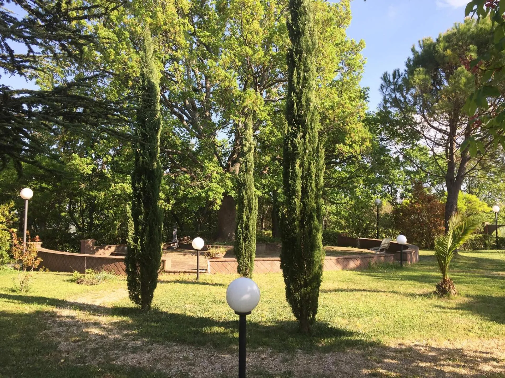 Garden view in La Casa nel Verde