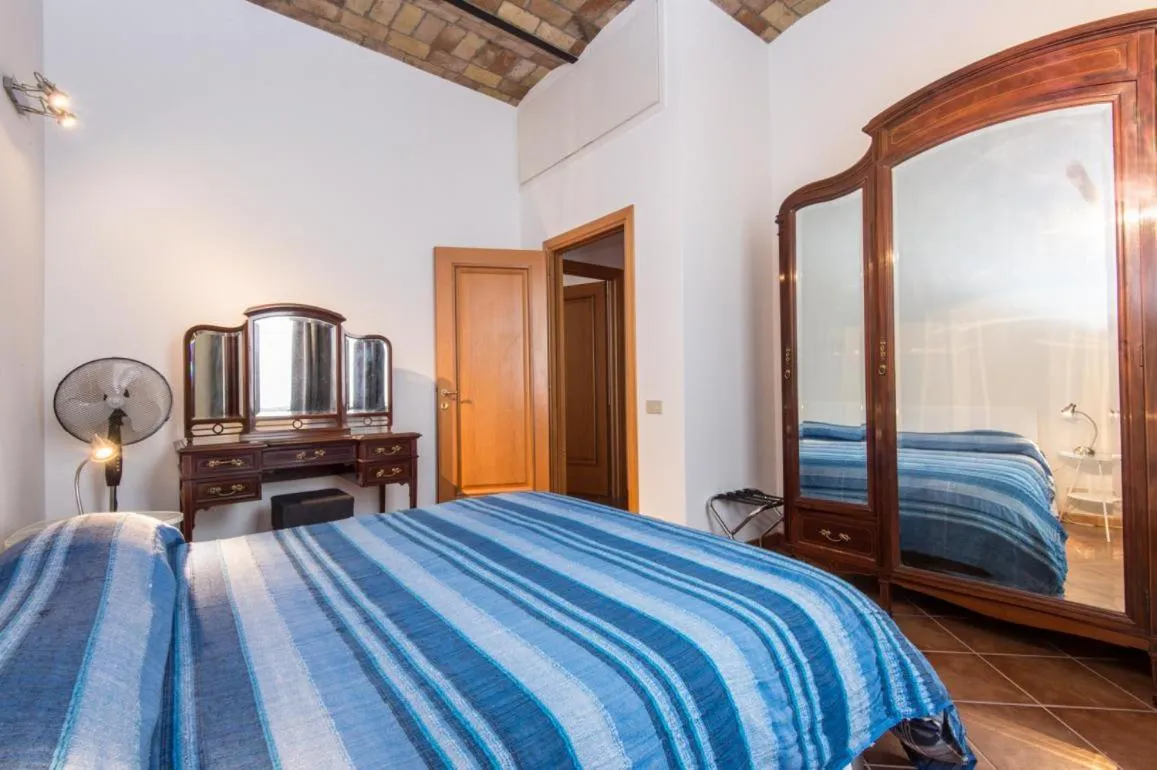 Bed in Barberini Cozy Terrace