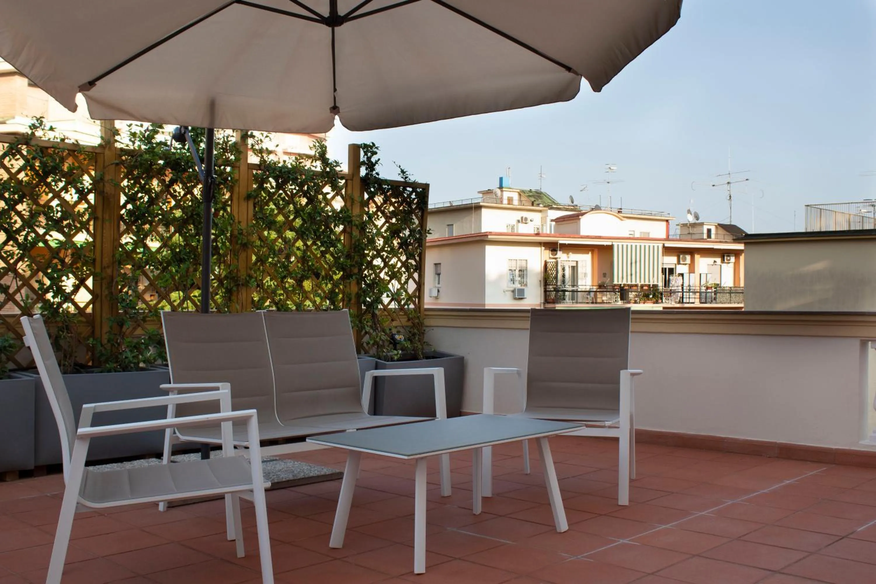 Balcony/Terrace in Relais Villa Montedonzelli