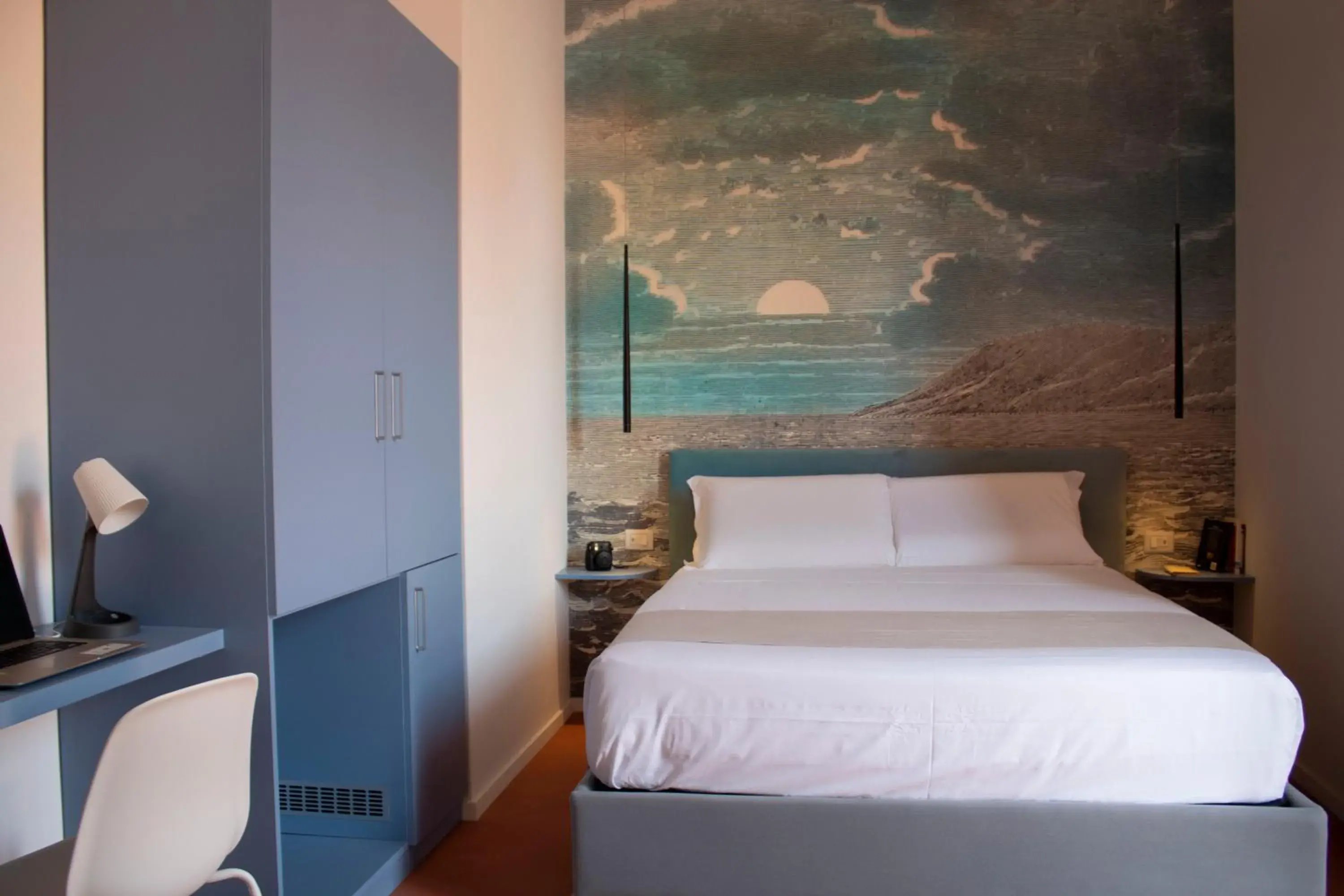 Bed in Relais Villa Montedonzelli Bed in Relais Villa Montedonzelli