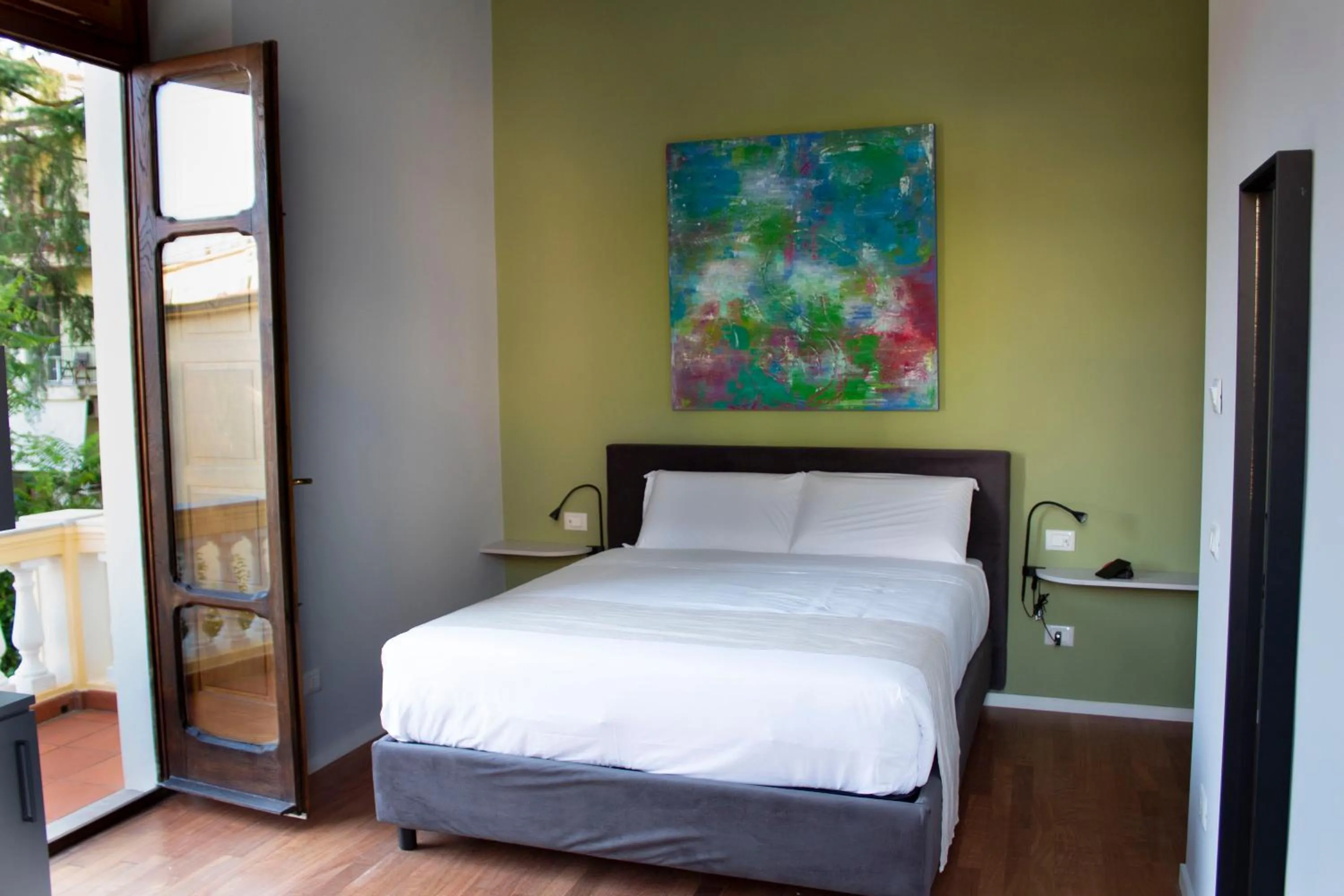 Bed in Relais Villa Montedonzelli