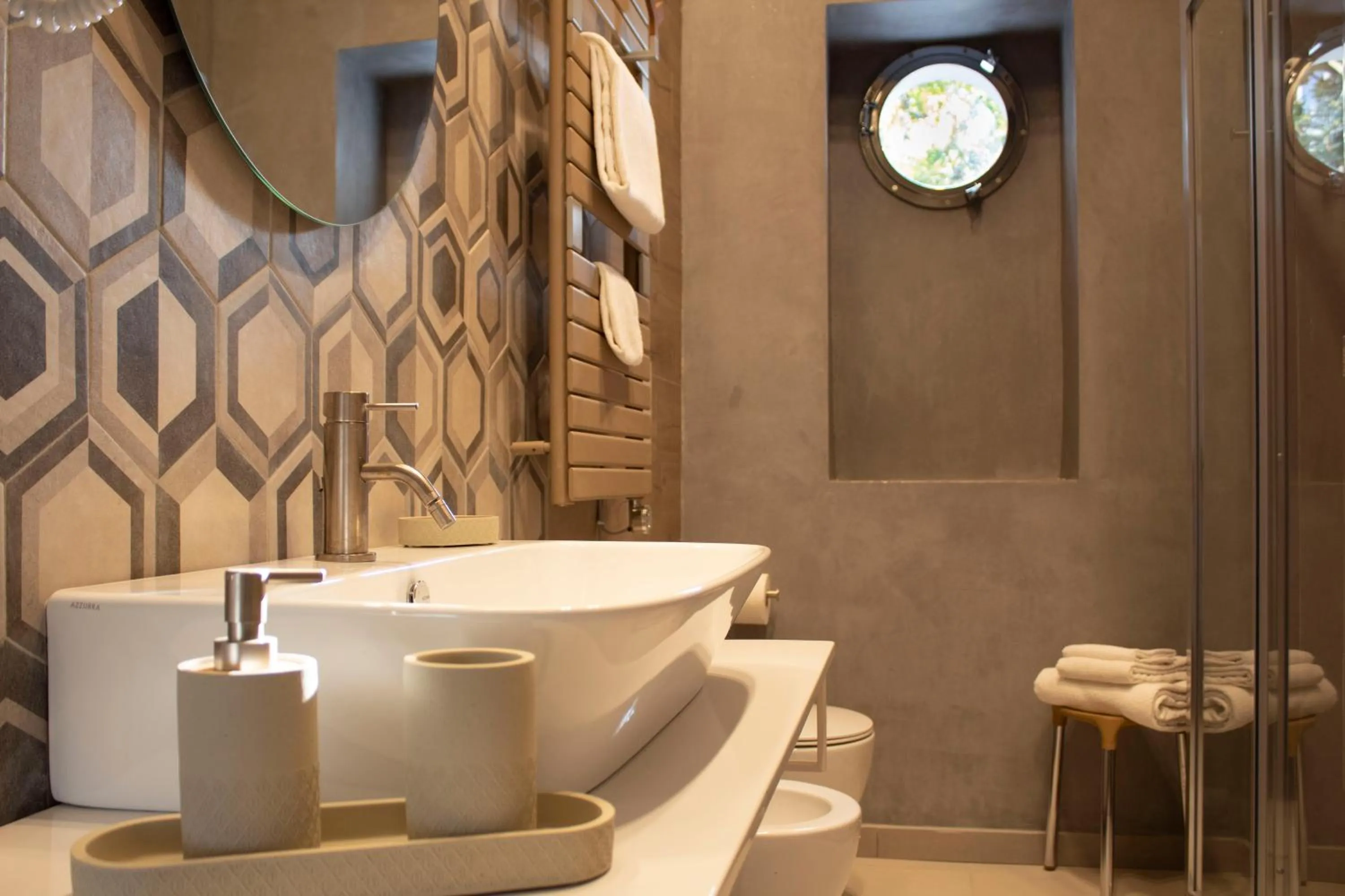 Bathroom in Relais Villa Montedonzelli