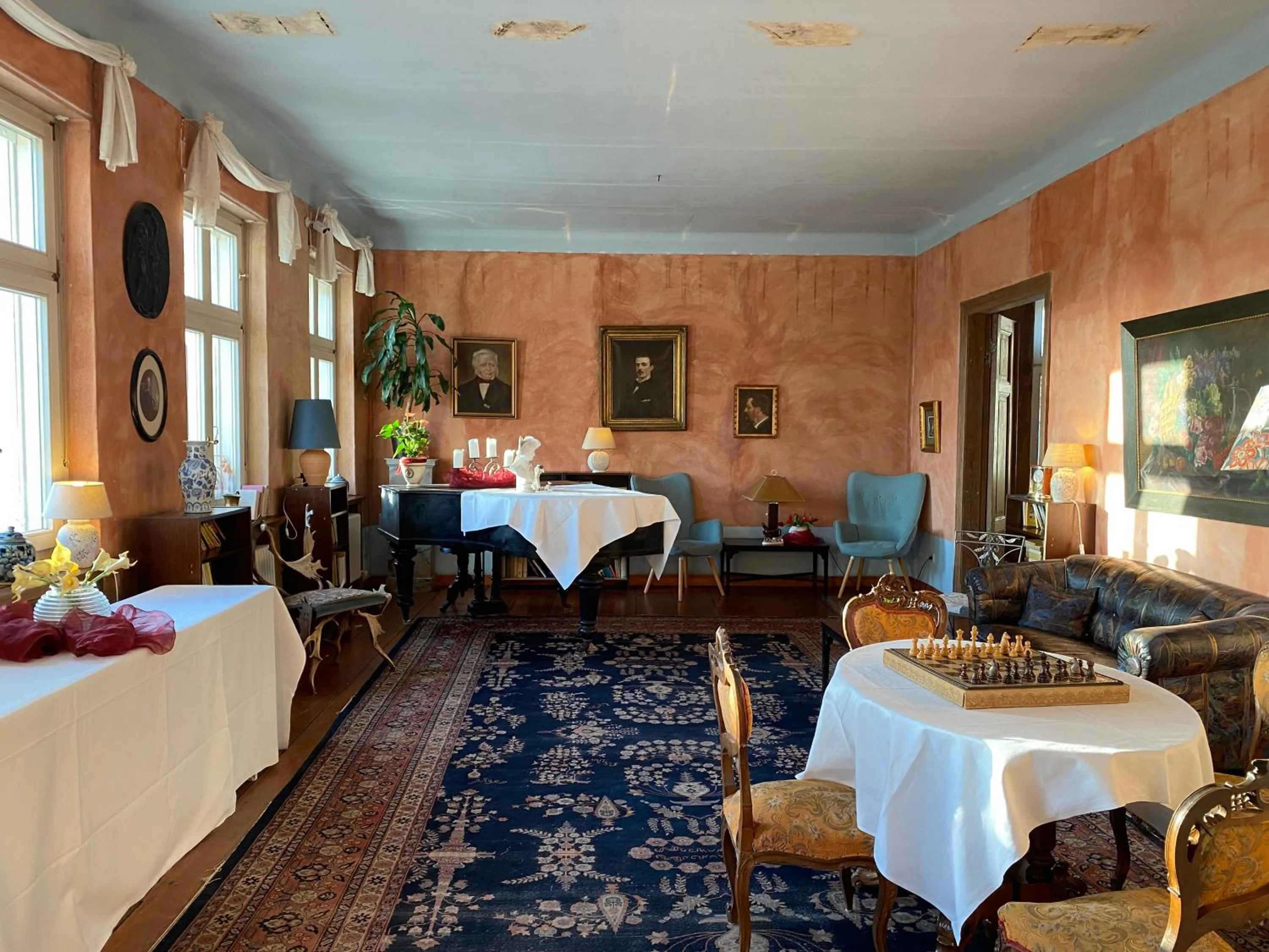 Lobby or reception in Hotel Alte Försterei