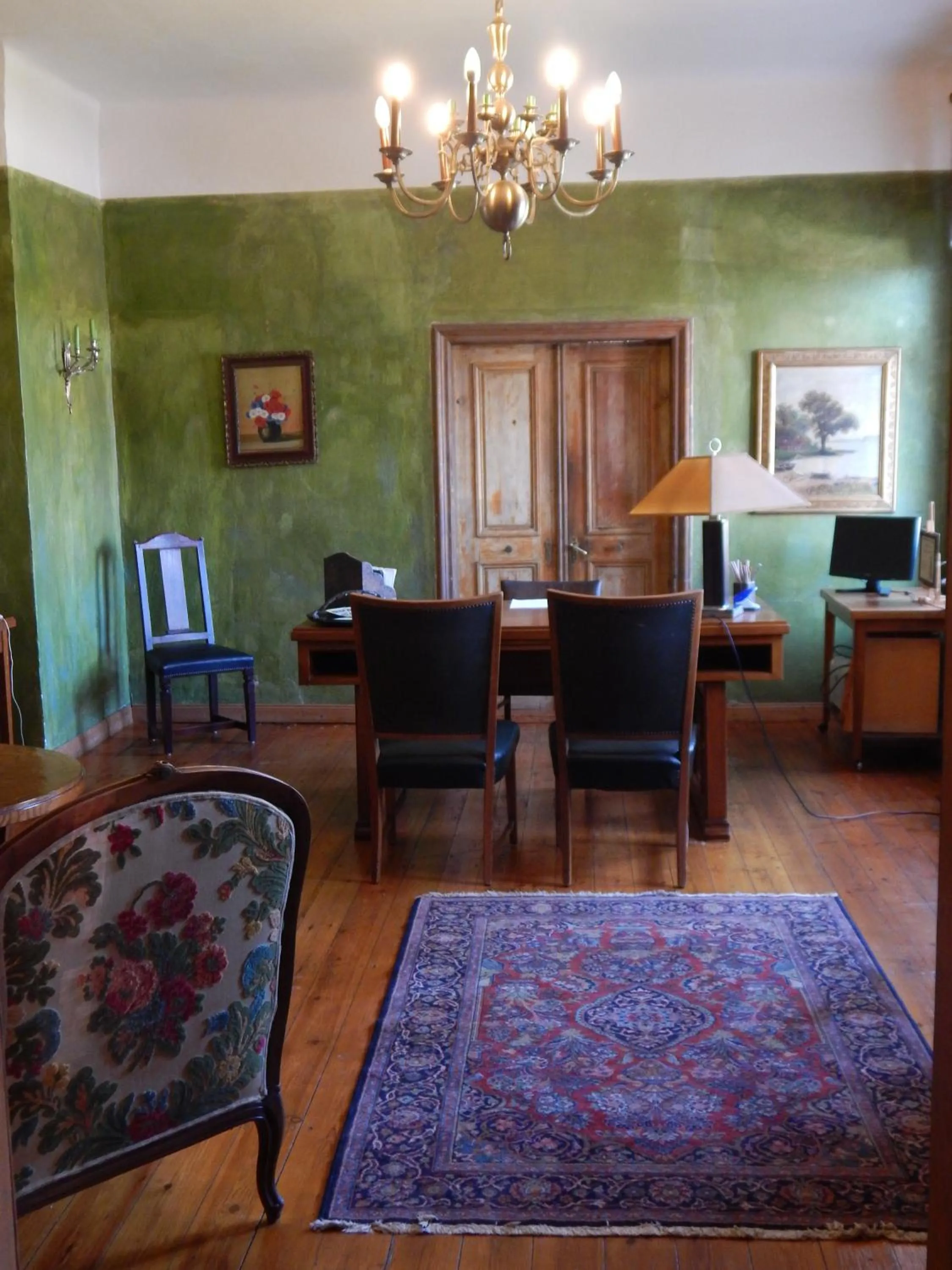 Lobby or reception in Hotel Alte Försterei