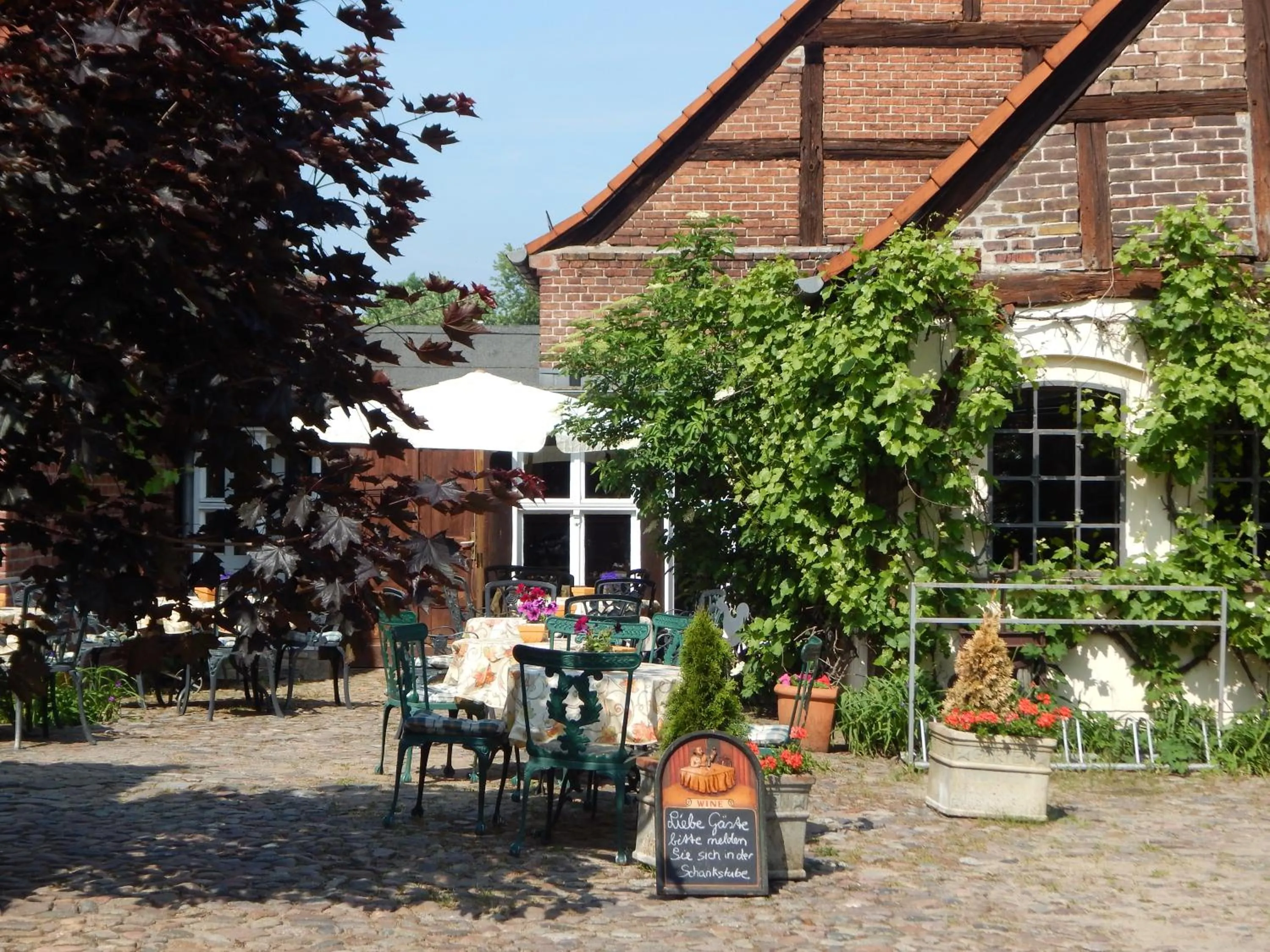 Balcony/Terrace in Hotel Alte Försterei