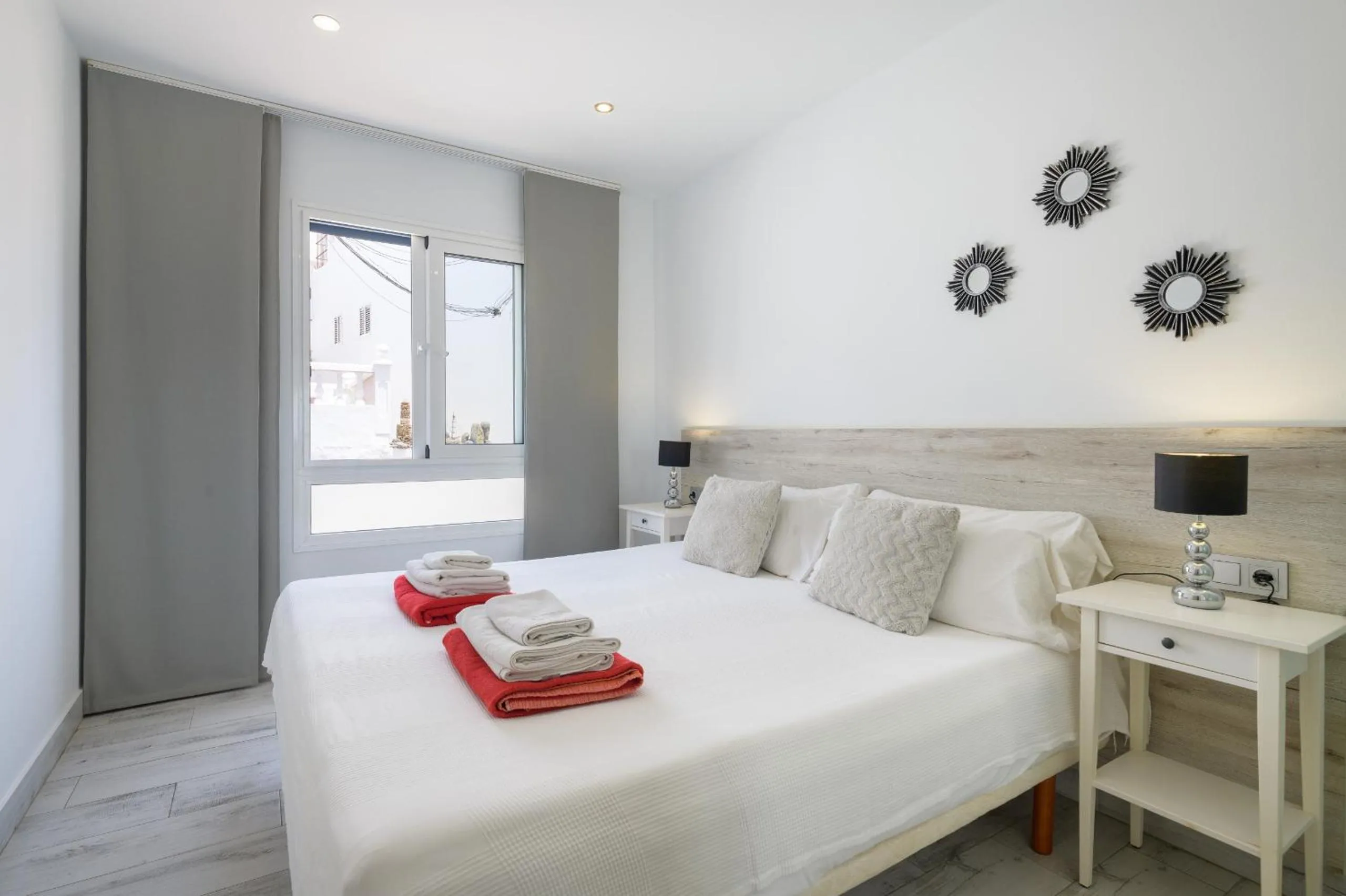 Bed in Casa Mercedes, terrace with Sea Views Puerto del Carmen