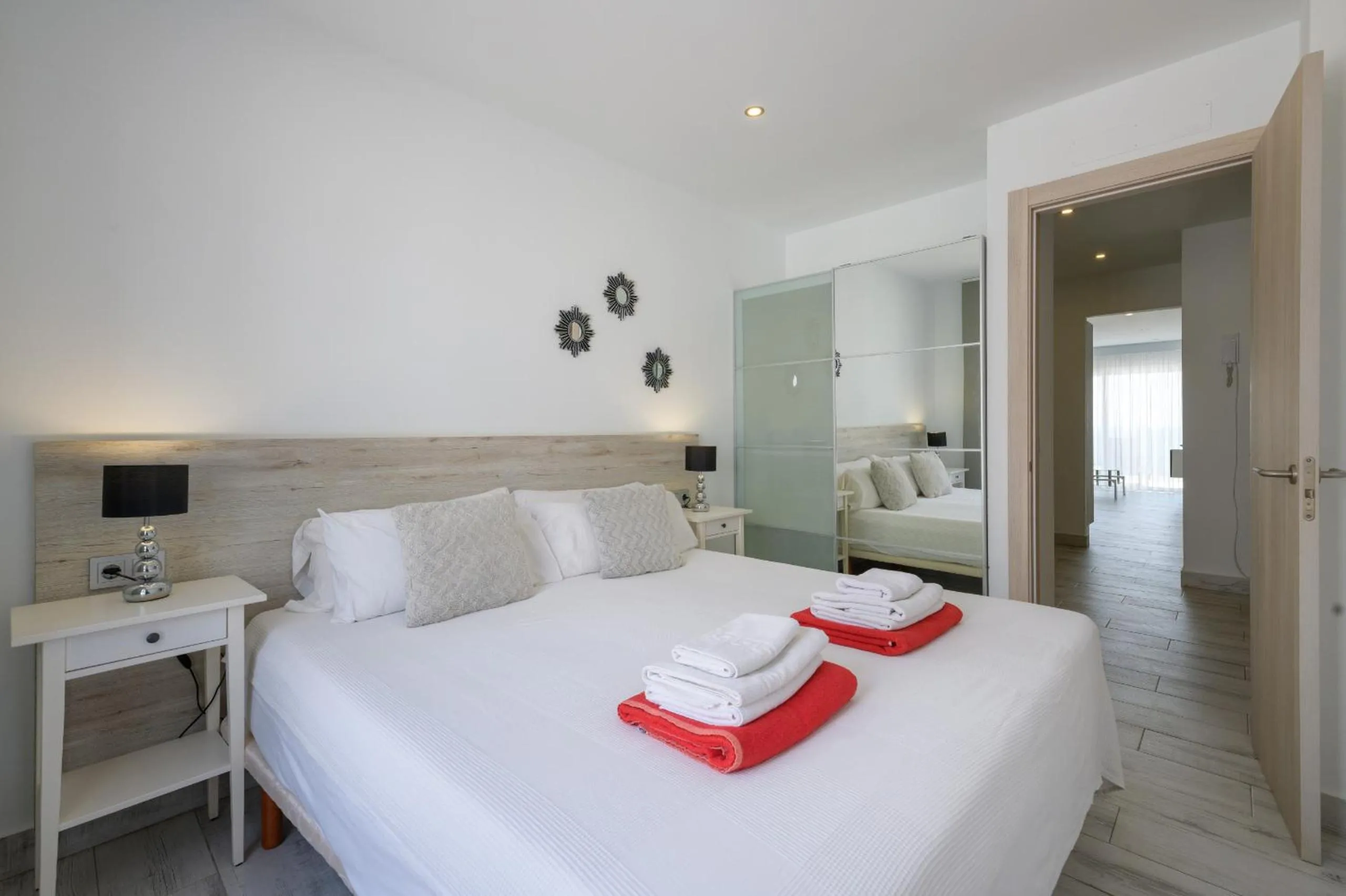 Bed in Casa Mercedes, terrace with Sea Views Puerto del Carmen