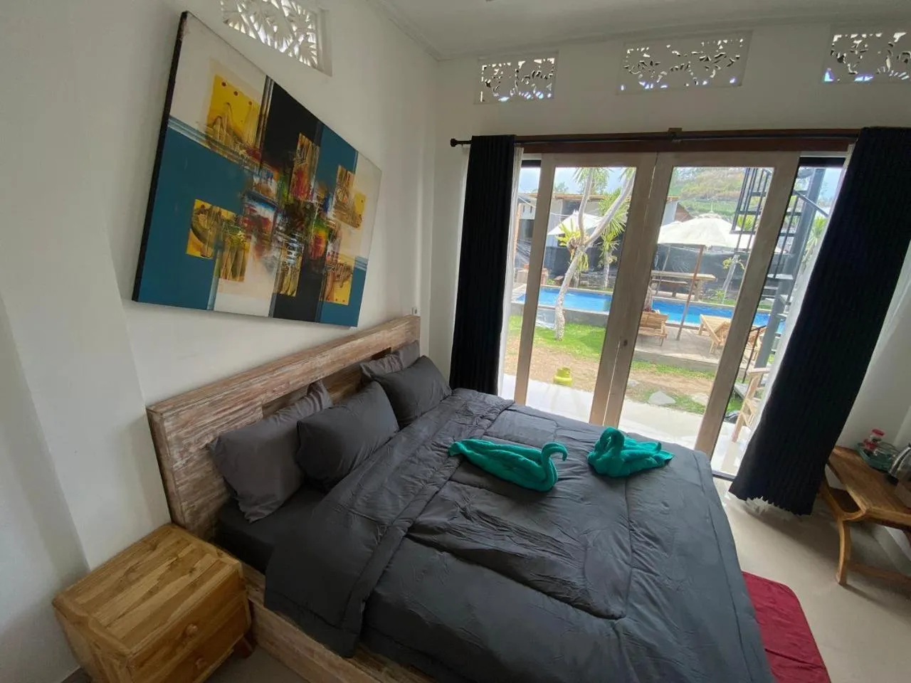 Bed in Batur Homestay and Lodge