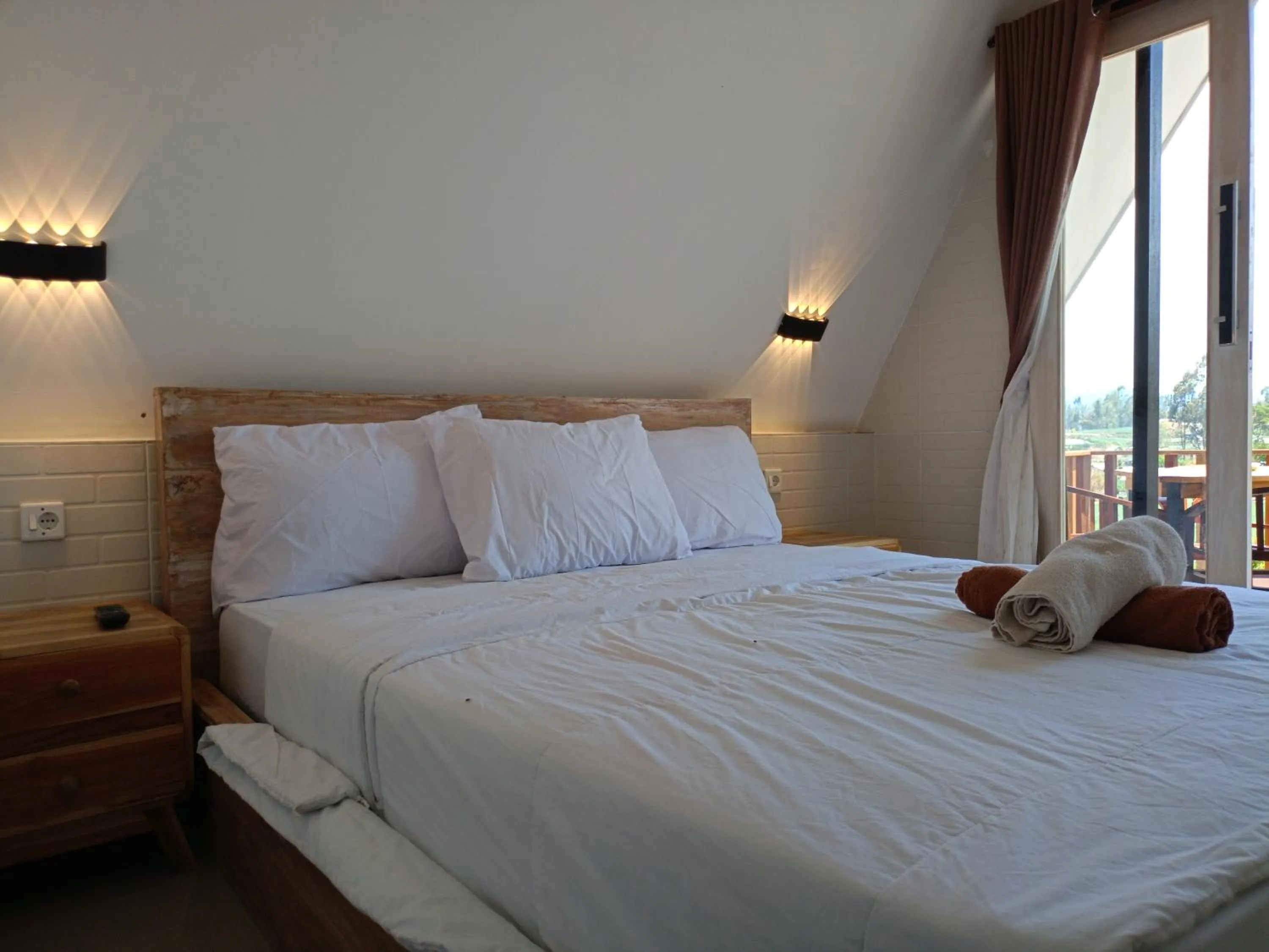 Bed in Batur Homestay and Lodge