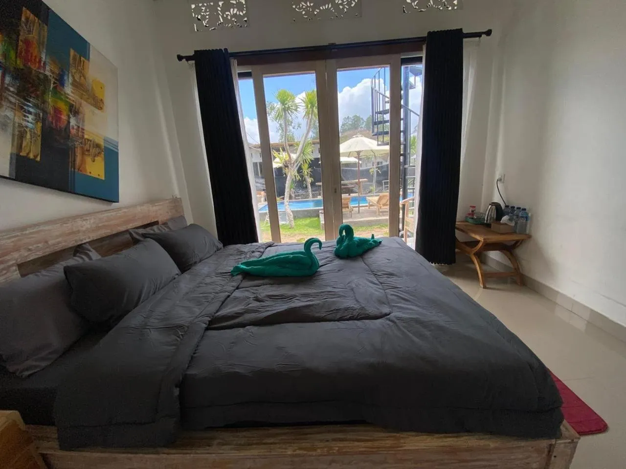 Bed in Batur Homestay and Lodge