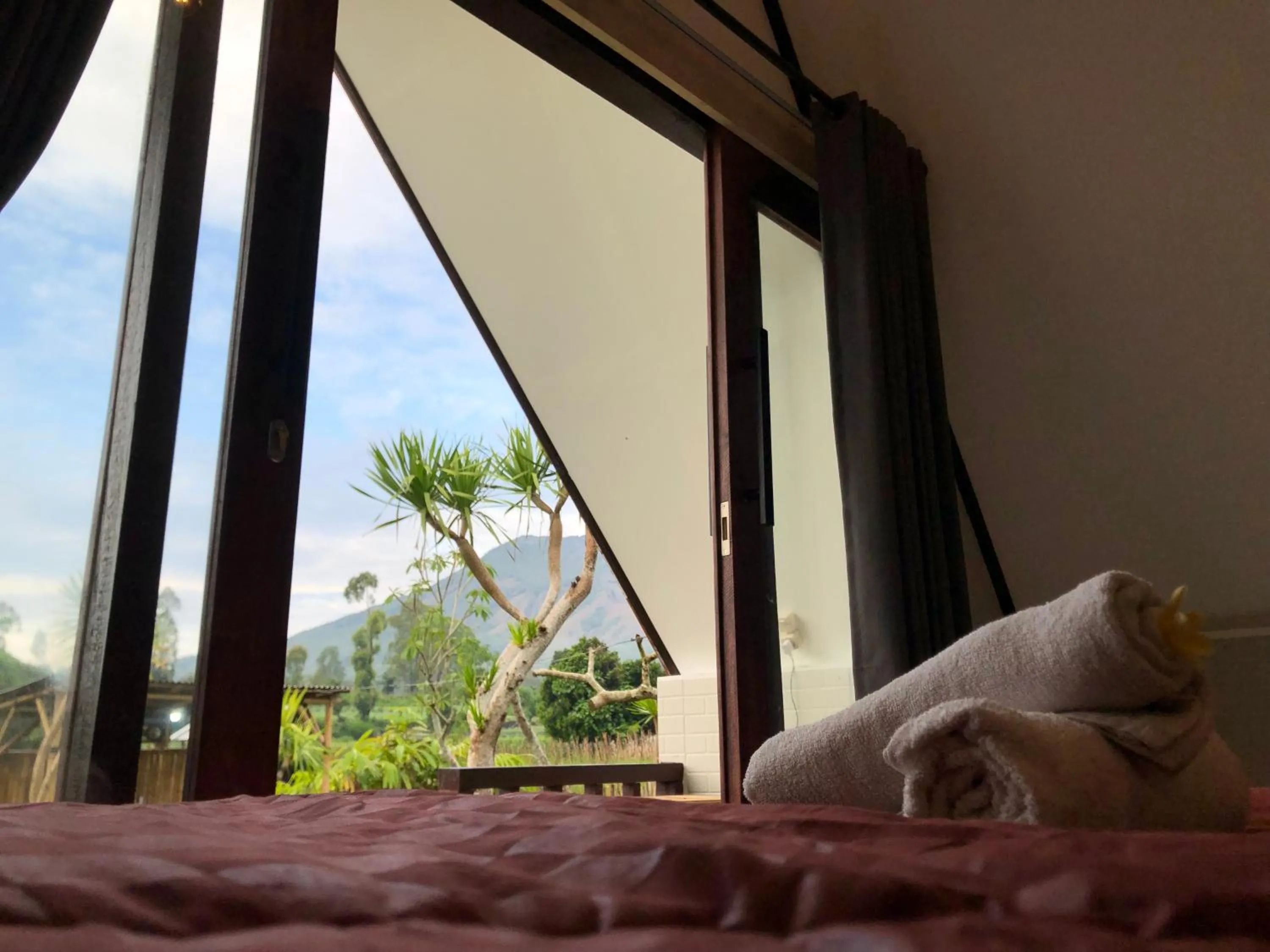 Bed in Batur Homestay and Lodge