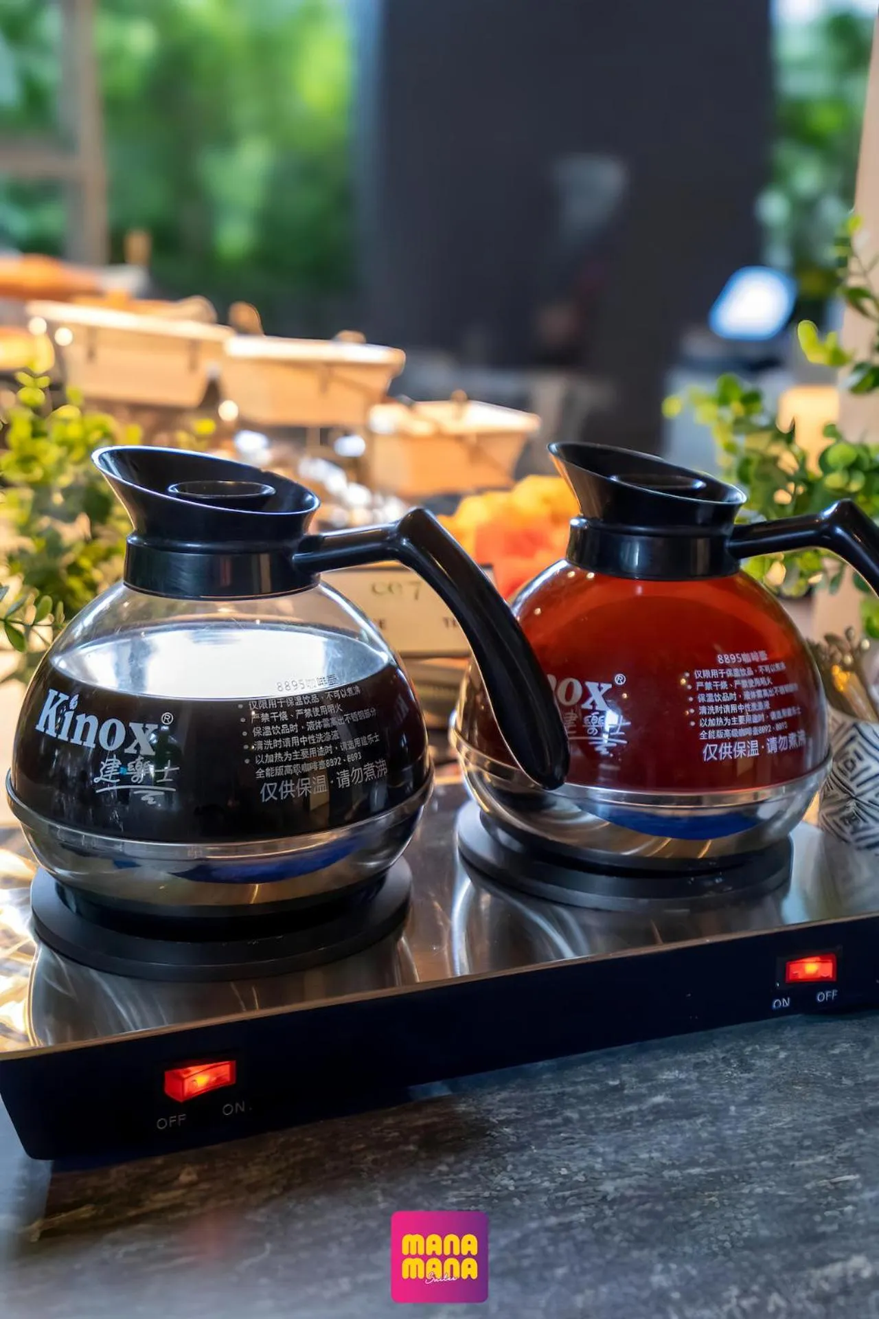 Breakfast in Ceylonz Suites KLCC Rooftop Infinity Pool KL Tower View