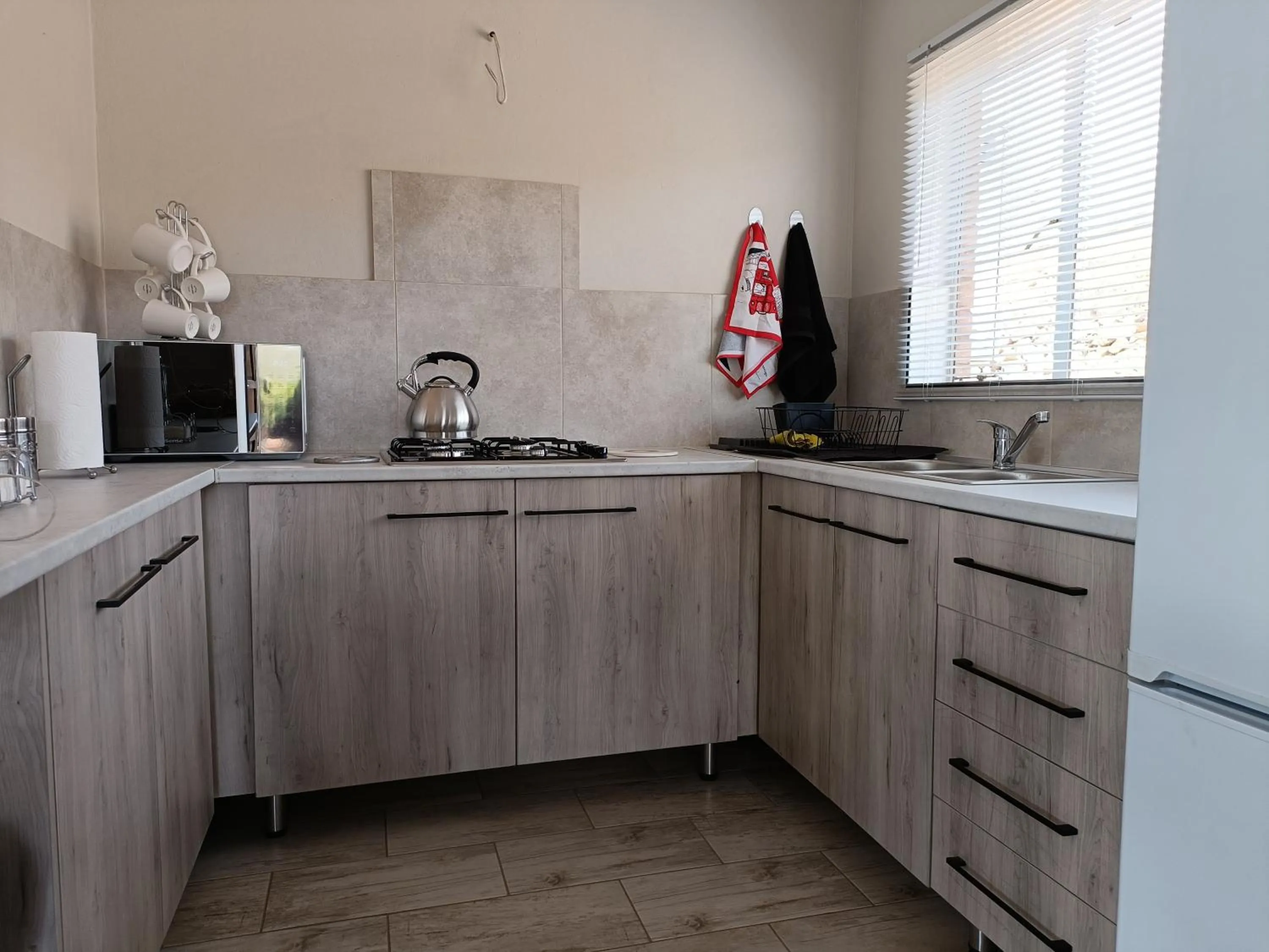 Kitchen or kitchenette in Sedgefield Lodge