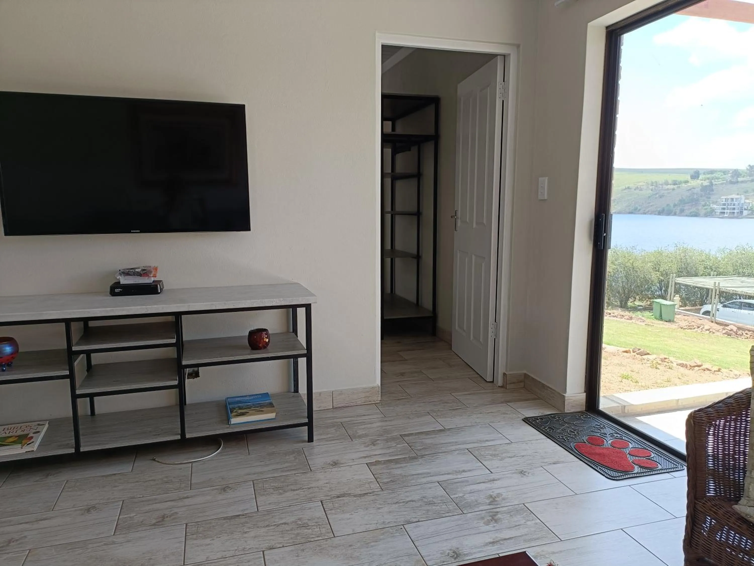 Living room in Sedgefield Lodge