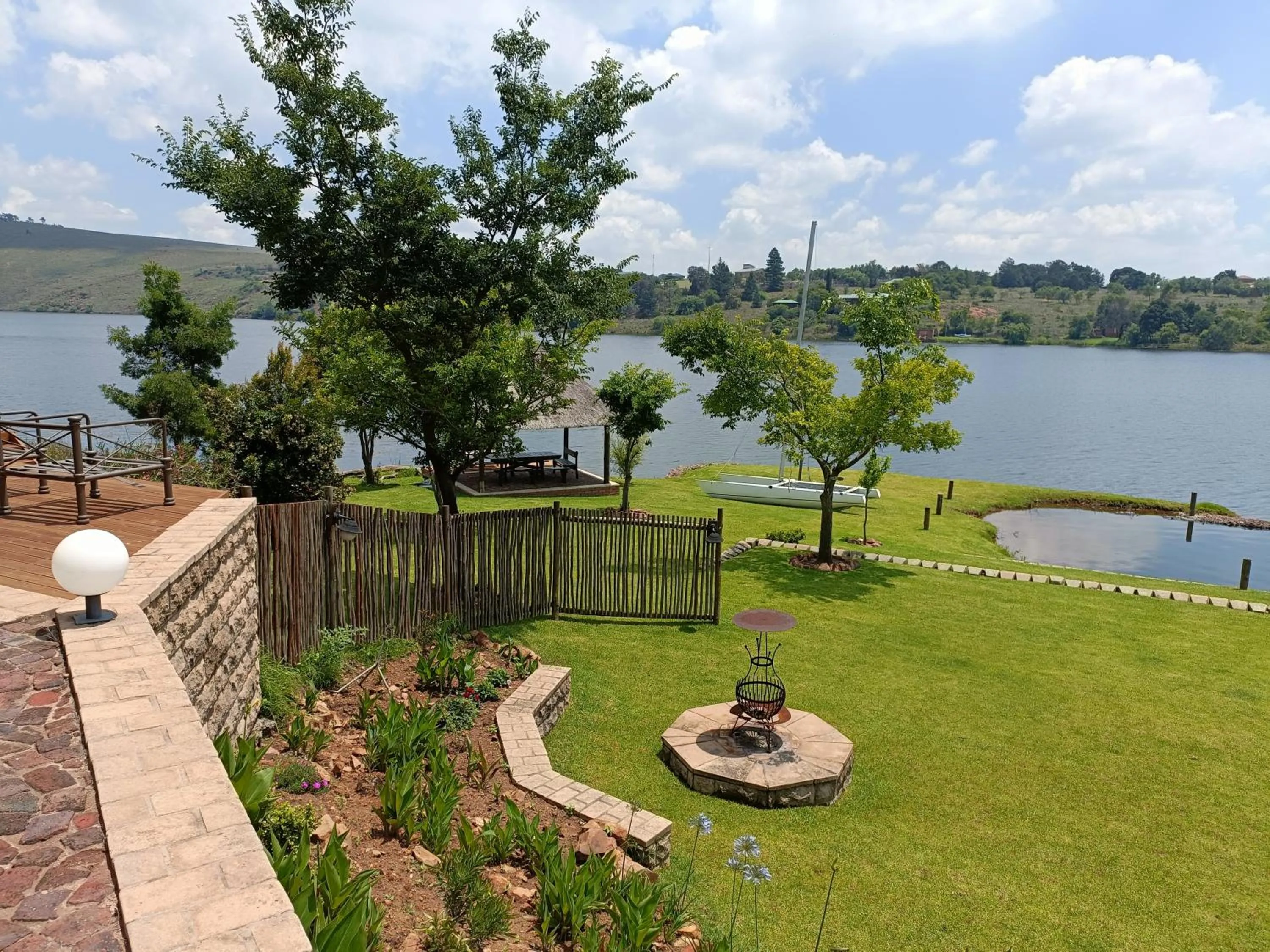 River view in Sedgefield Lodge