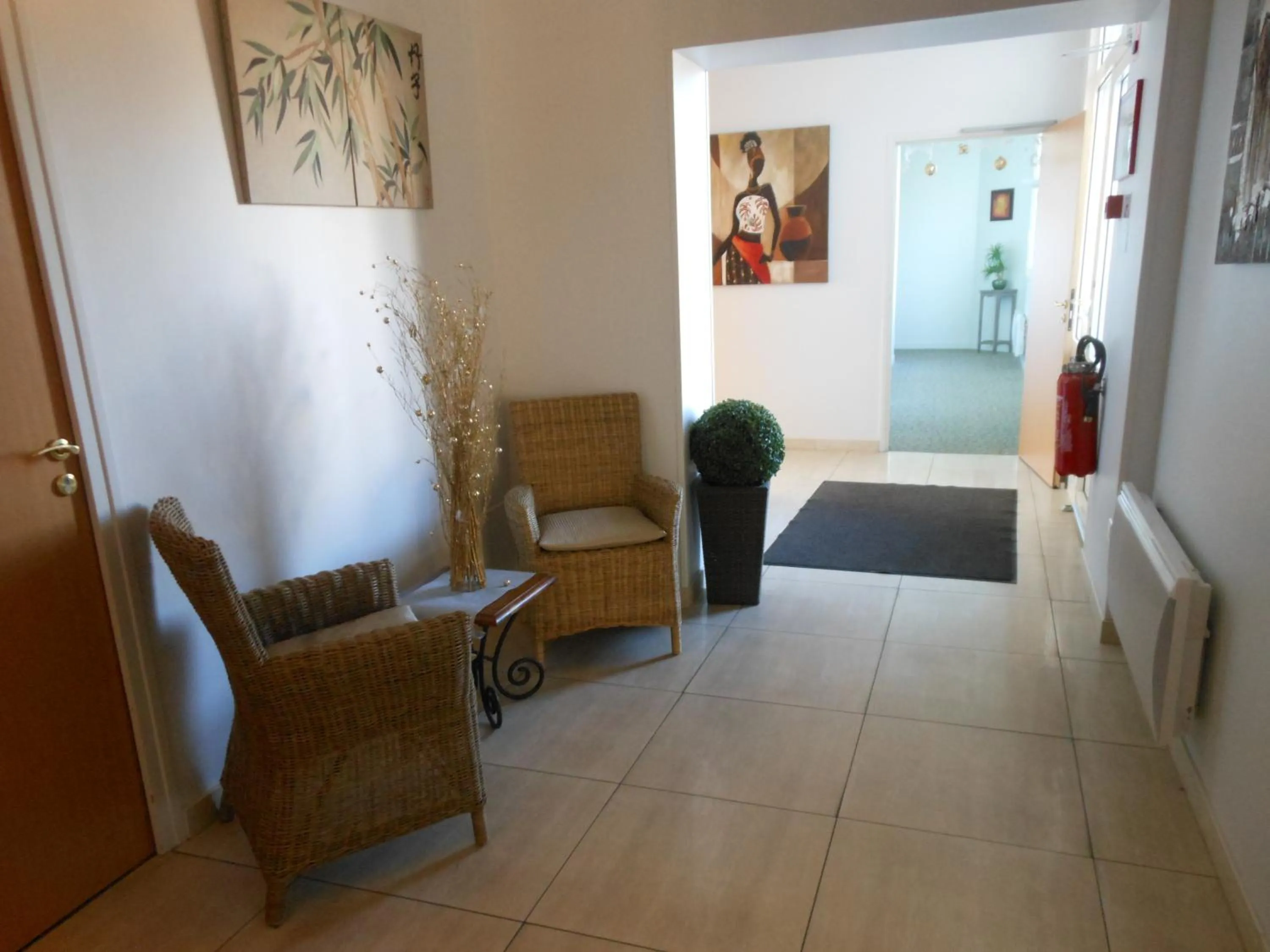 Decorative detail in Hotel du Parc