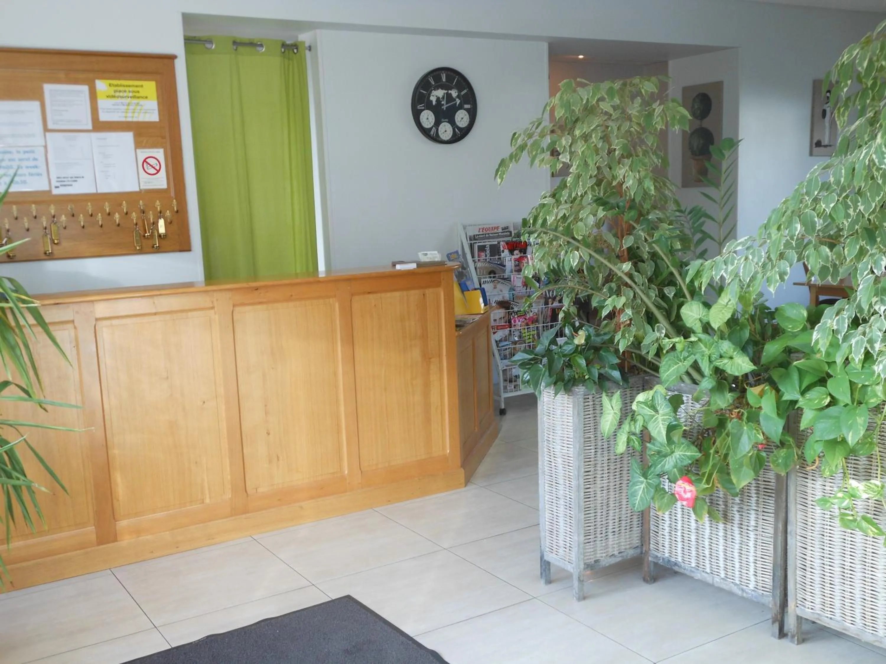 Lobby or reception in Hotel du Parc