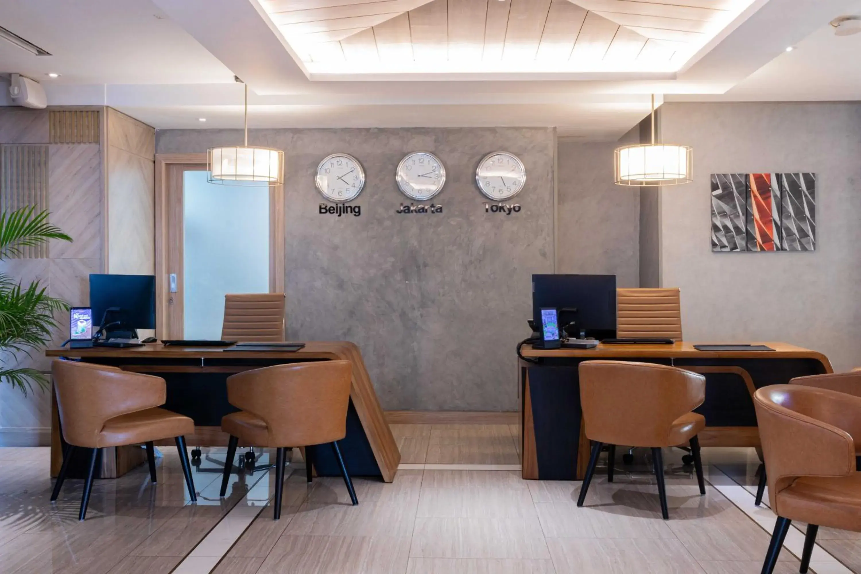 Lobby or reception in Harris Suites Puri Mansion Lobby or reception in Harris Suites Puri Mansion