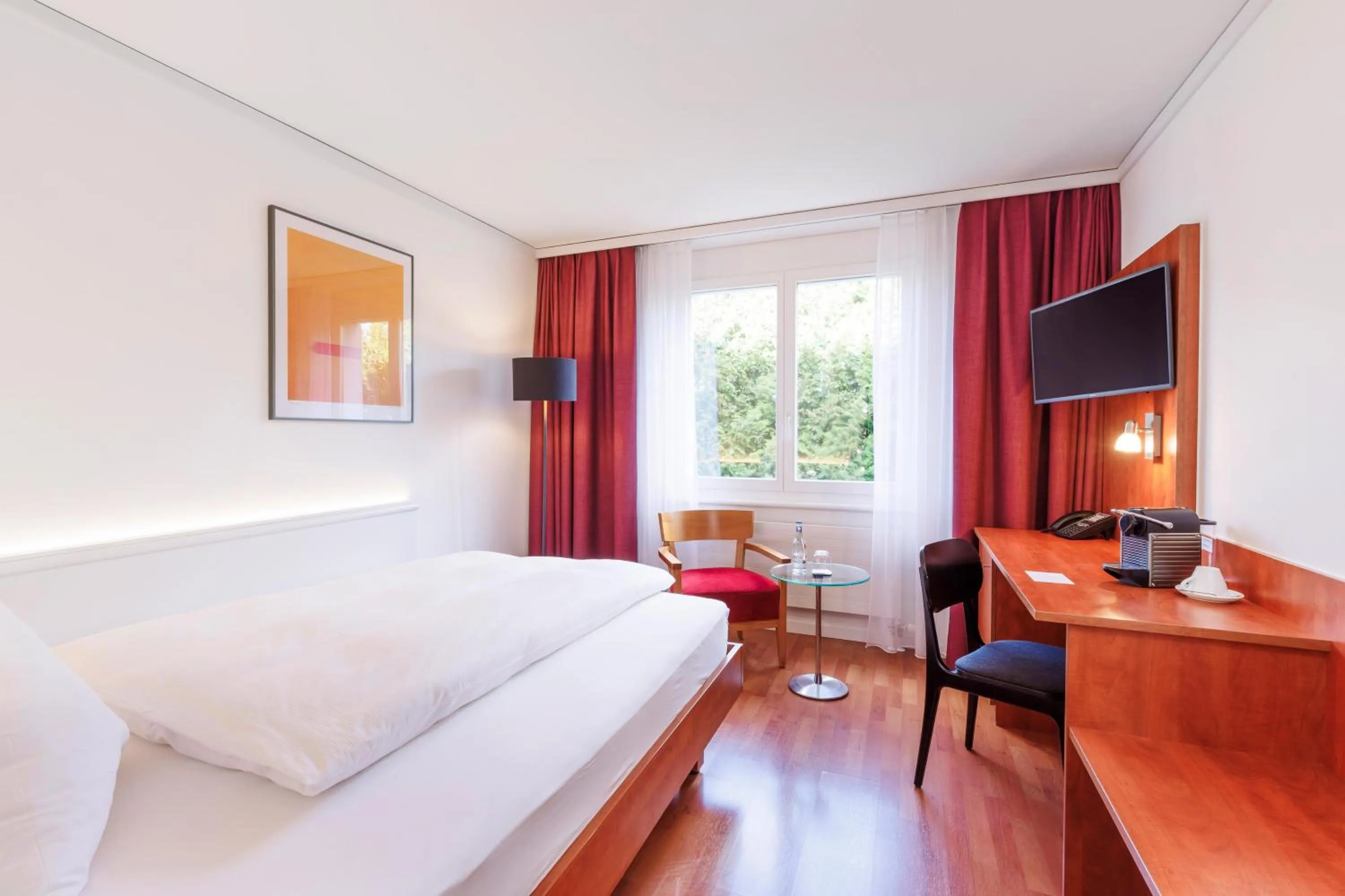 Bed in Sorell Hotel Sonnental Dübendorf